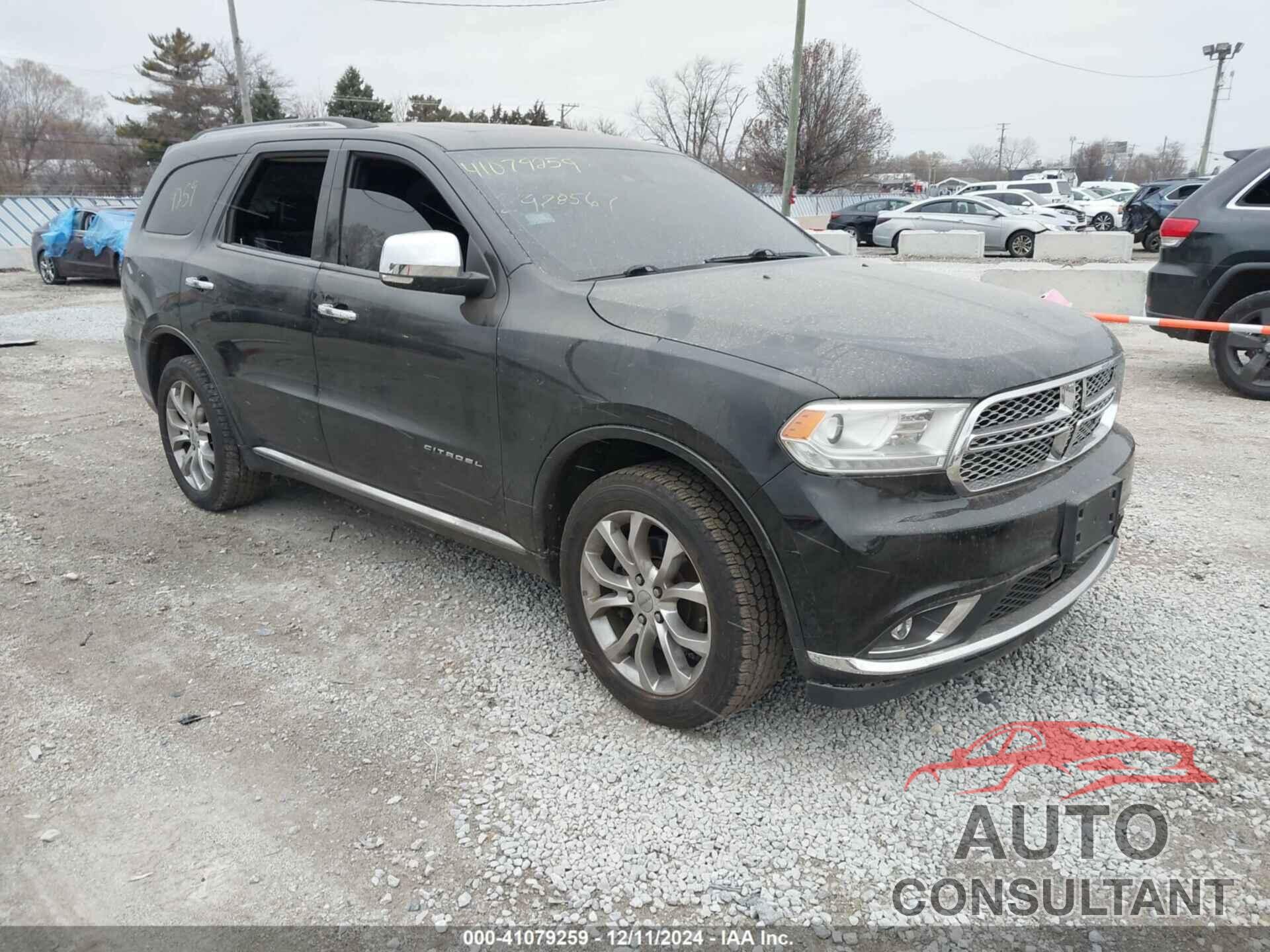 DODGE DURANGO 2016 - 1C4RDJEG0GC412998