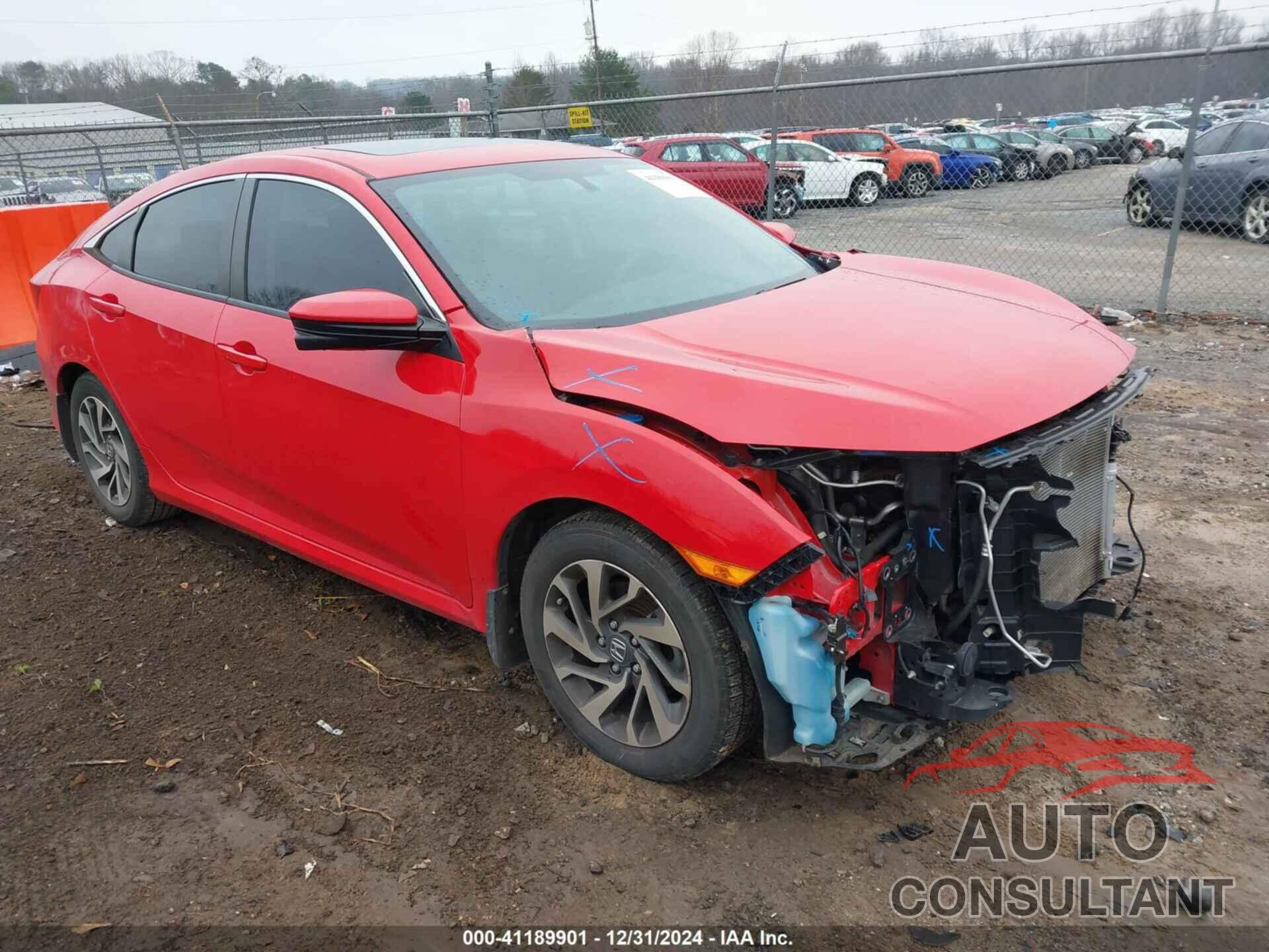 HONDA CIVIC 2017 - 2HGFC2F78HH577210