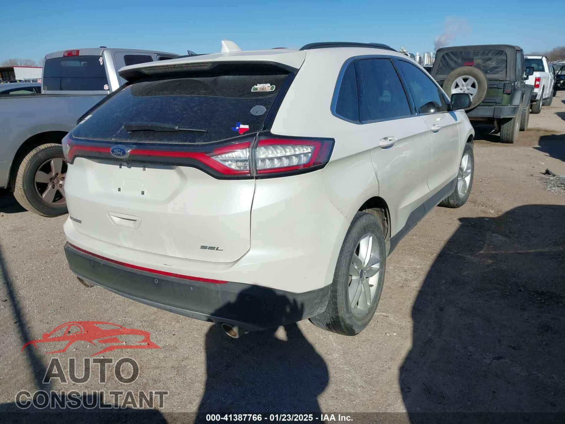 FORD EDGE 2015 - 2FMTK3J86FBB80911