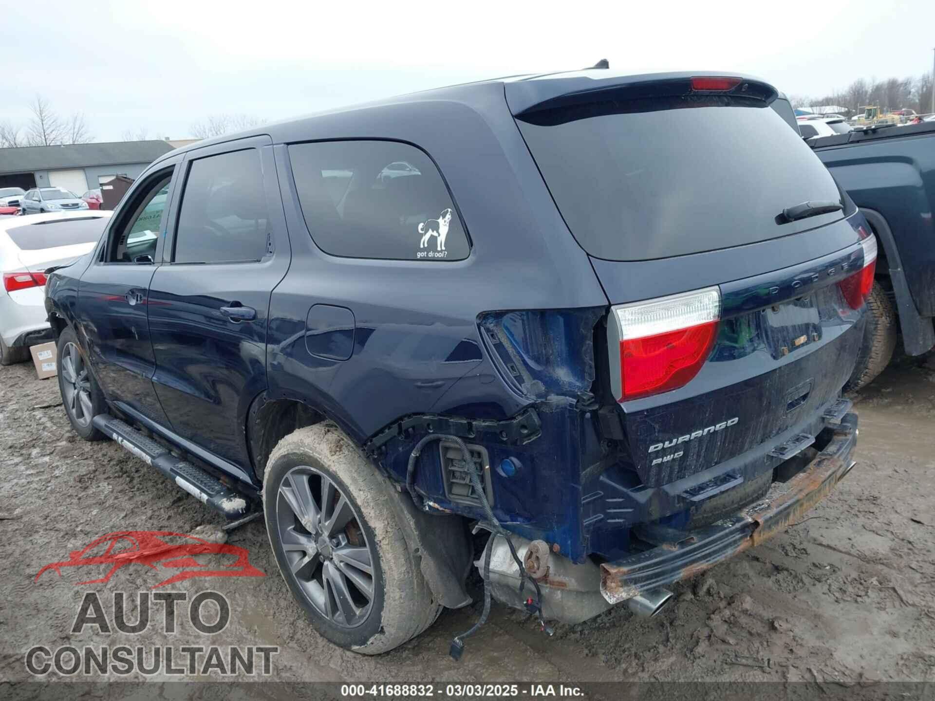 DODGE DURANGO 2013 - 1C4RDJAG6DC661128