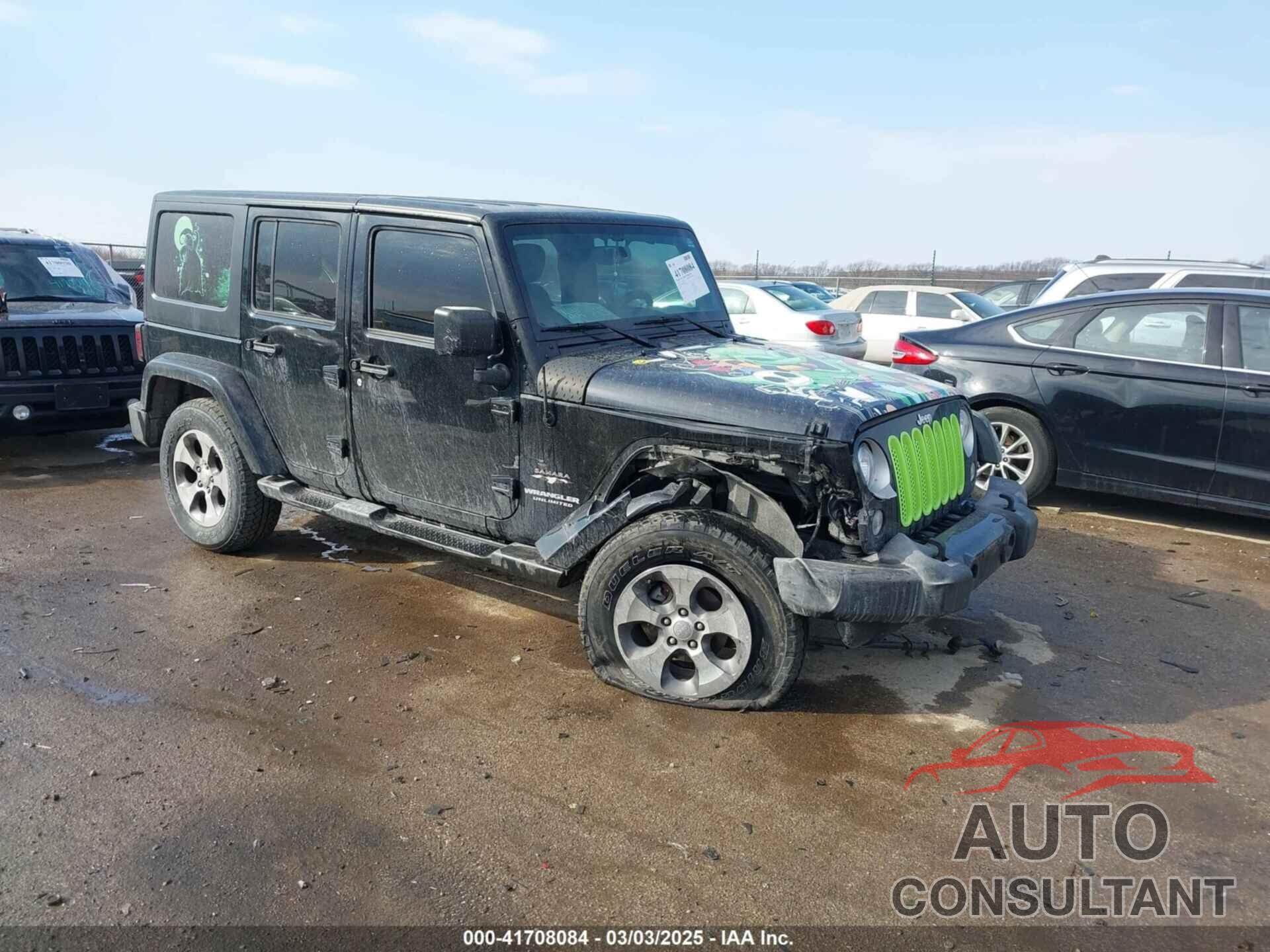 JEEP WRANGLER UNLIMITED 2017 - 1C4BJWEG5HL520140
