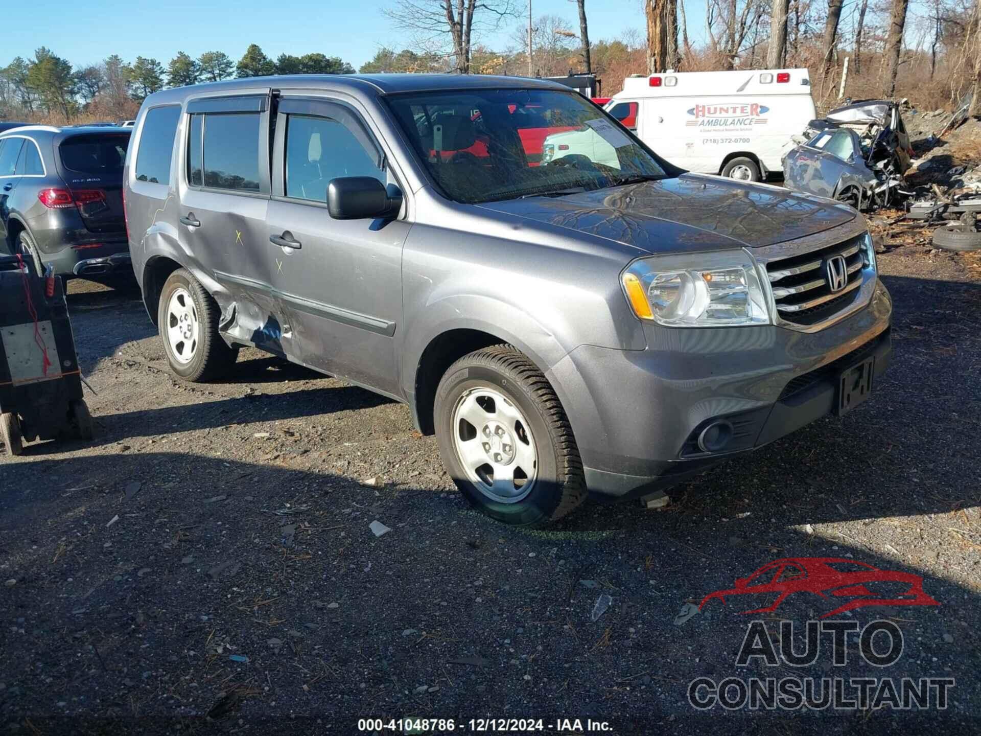 HONDA PILOT 2014 - 5FNYF4H25EB036726