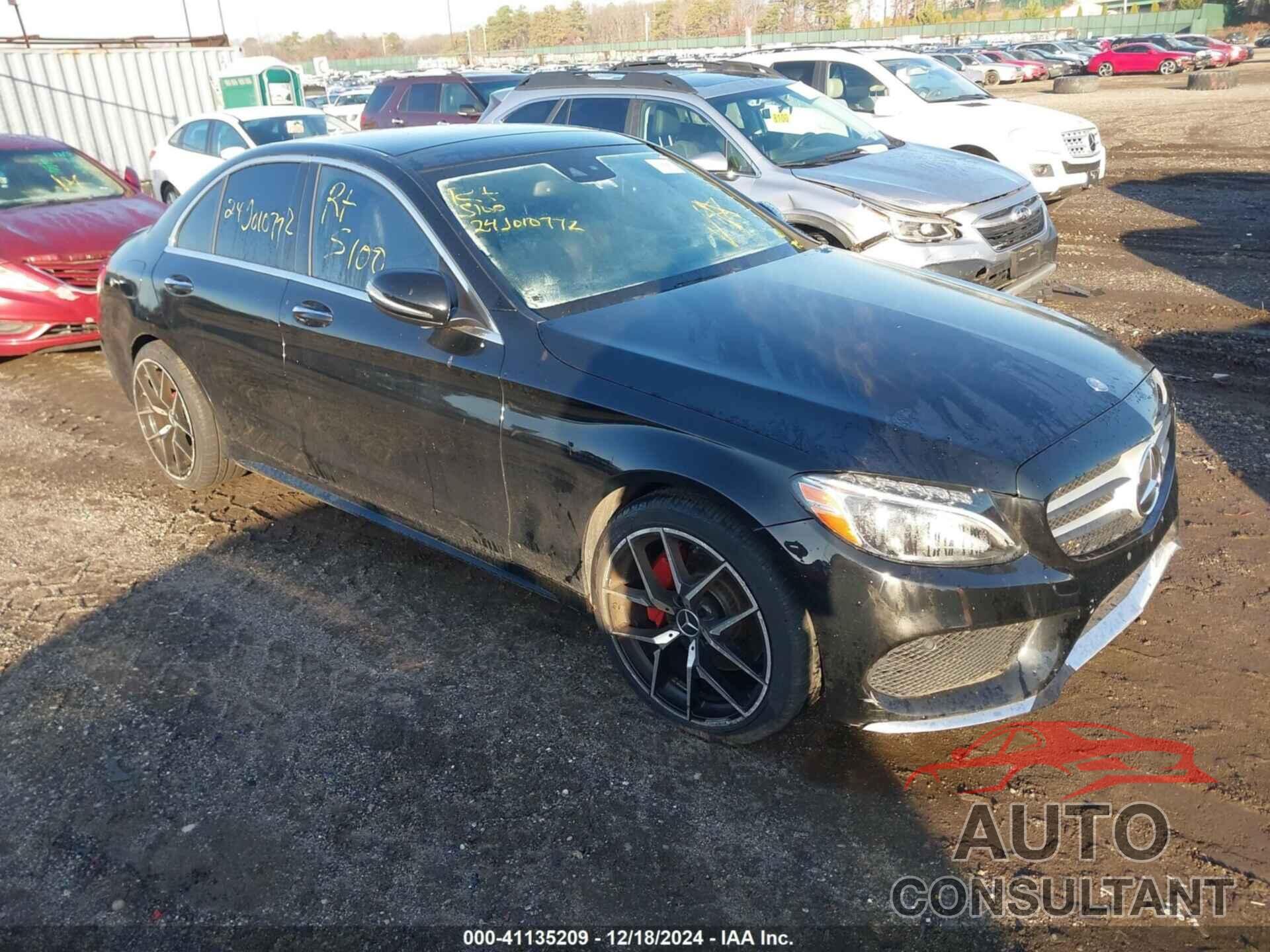 MERCEDES-BENZ C 2016 - 55SWF4KB2GU120892