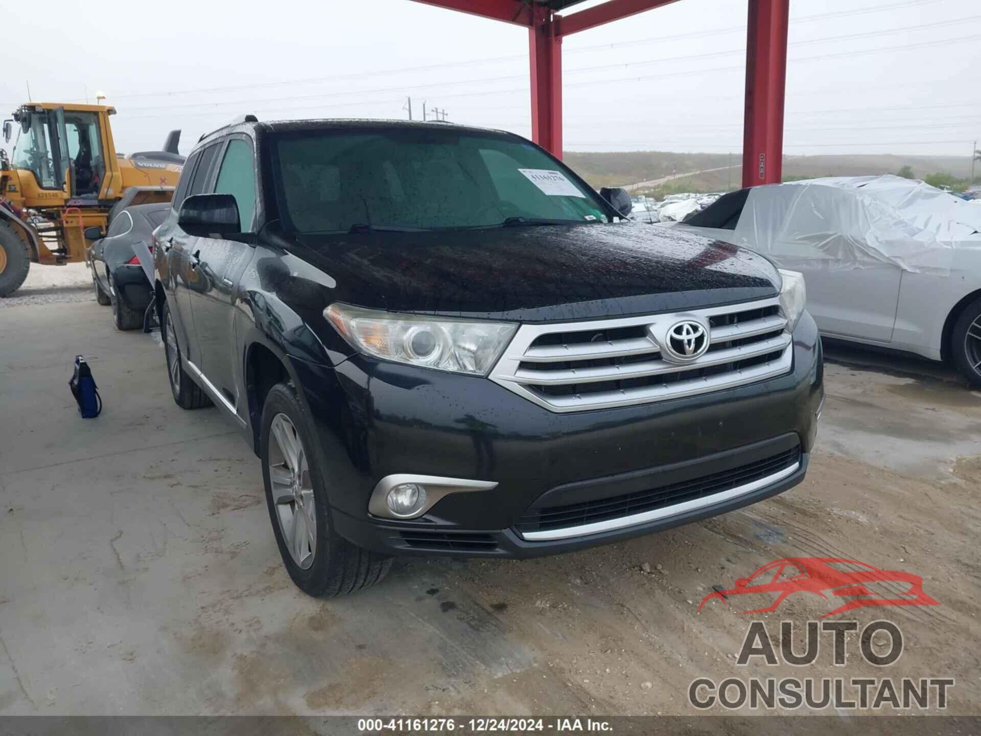 TOYOTA HIGHLANDER 2013 - 5TDDK3EH0DS201623