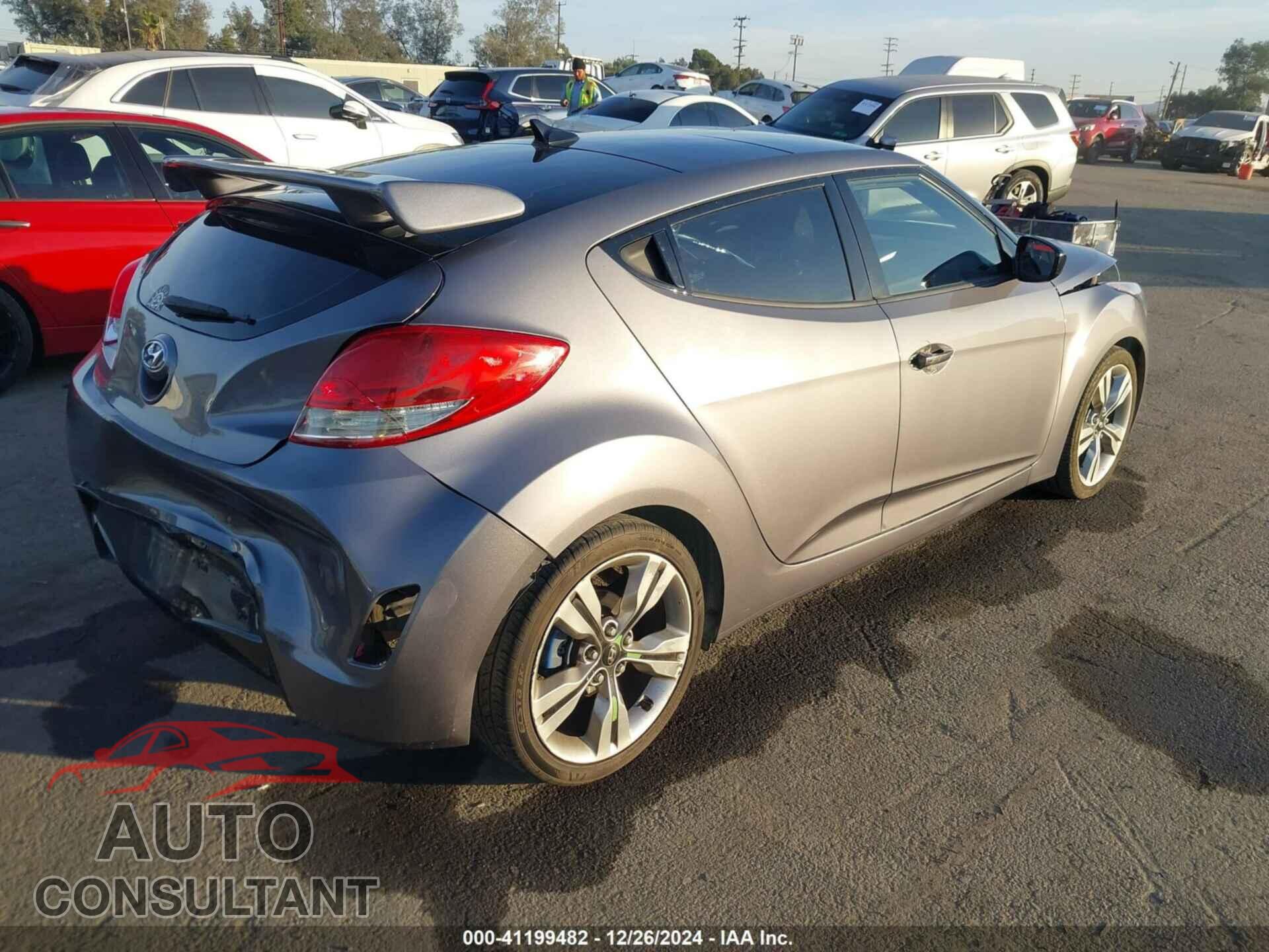 HYUNDAI VELOSTER 2012 - KMHTC6AD4CU024609