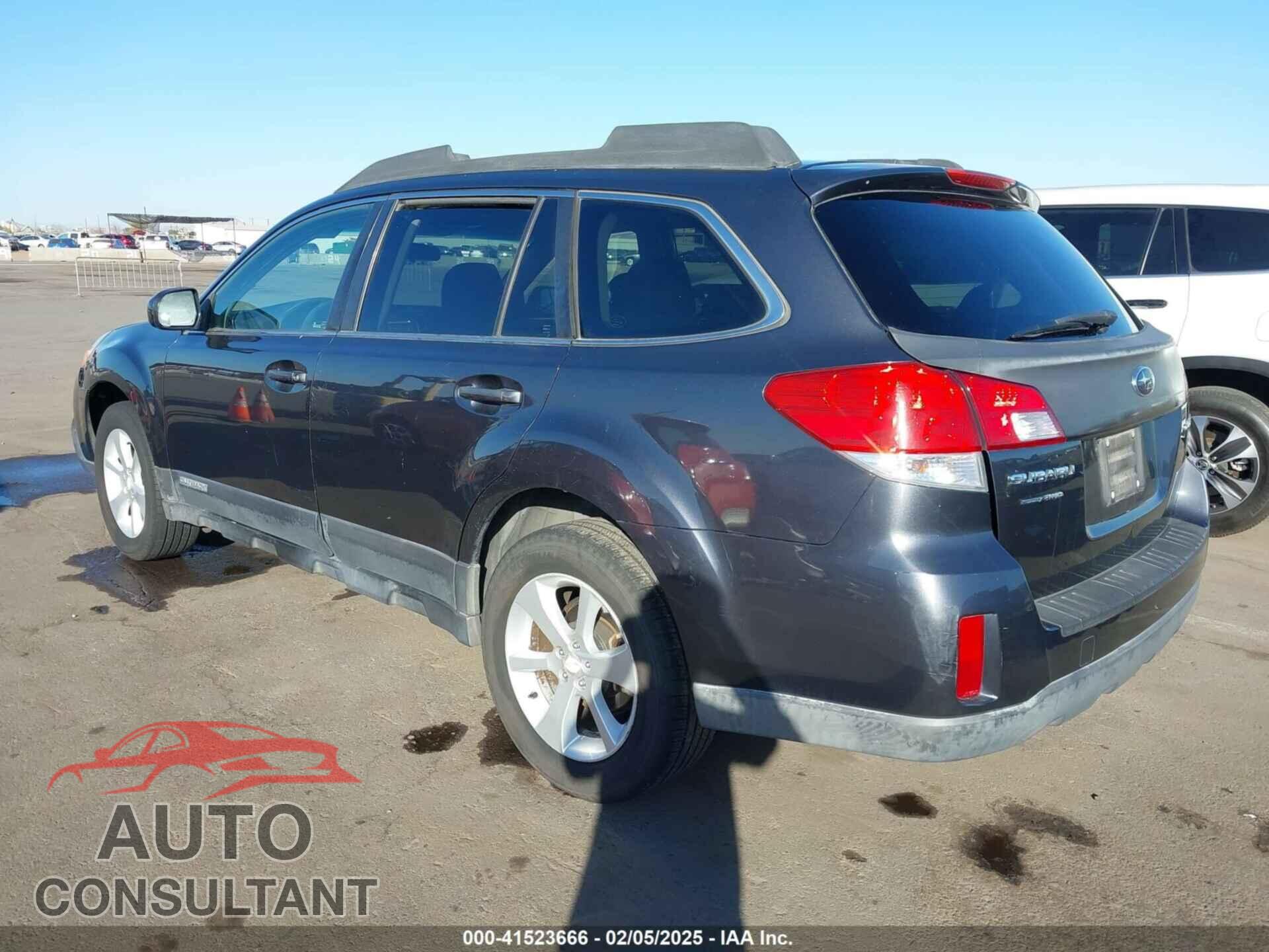 SUBARU OUTBACK 2013 - 4S4BRCCC0D3200611