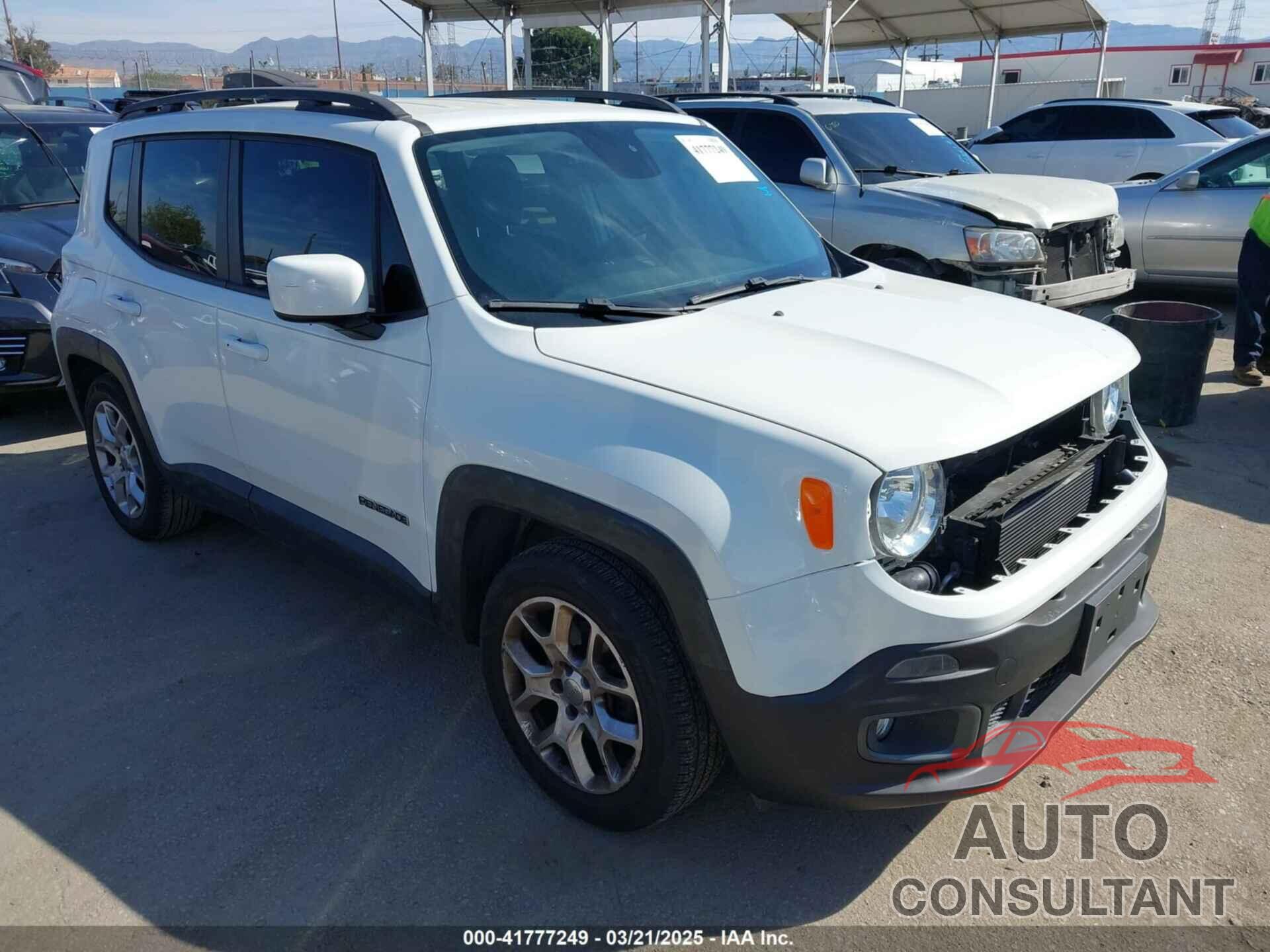 JEEP RENEGADE 2015 - ZACCJABT1FPB37863