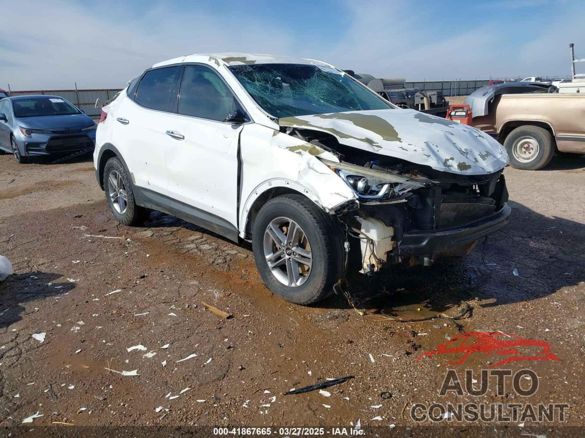 HYUNDAI SANTA FE SPORT 2017 - 5NMZT3LB9HH035404