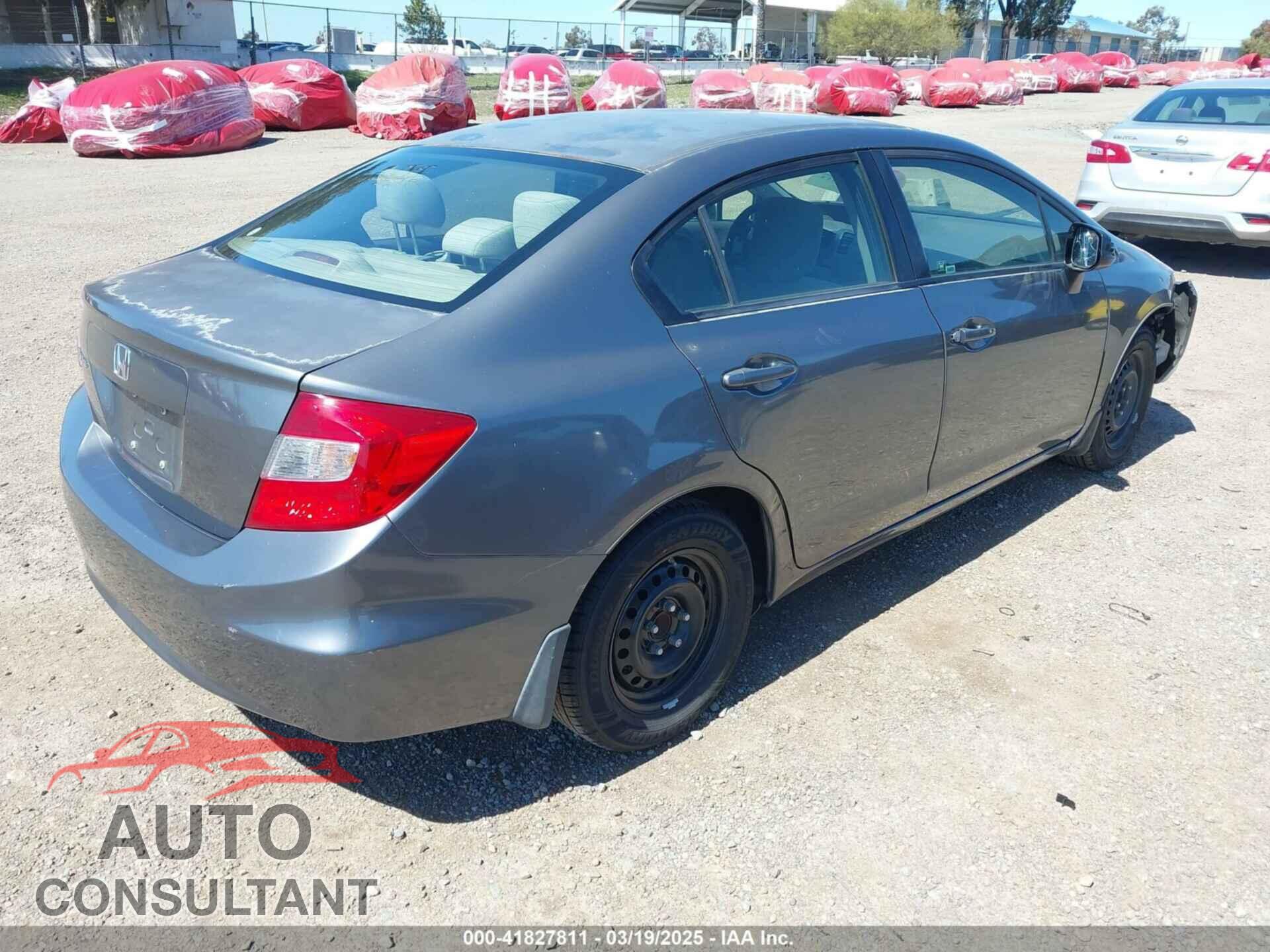 HONDA CIVIC 2012 - JHMFB2F58CS005182