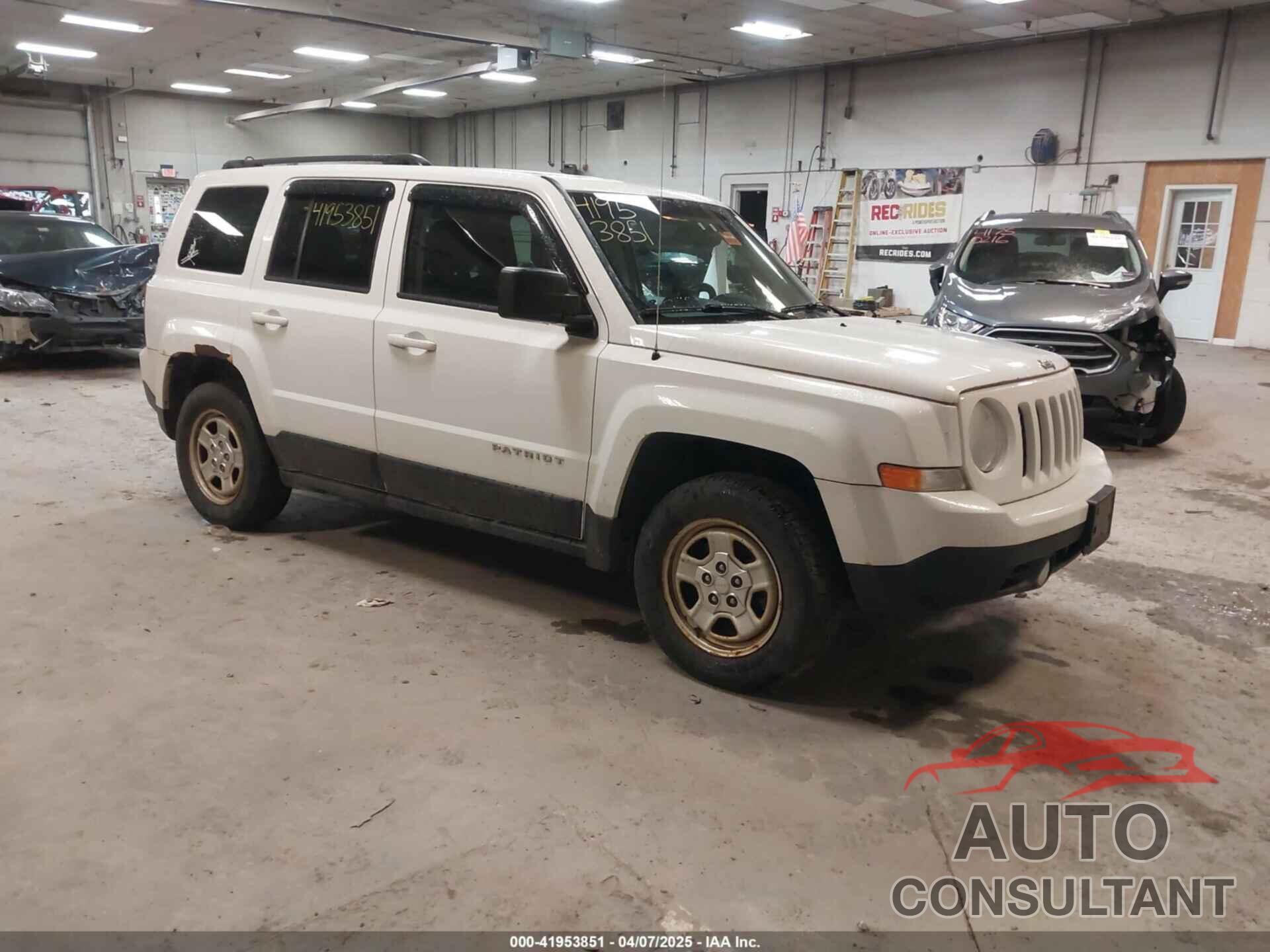JEEP PATRIOT 2012 - 1C4NJRBB5CD650056