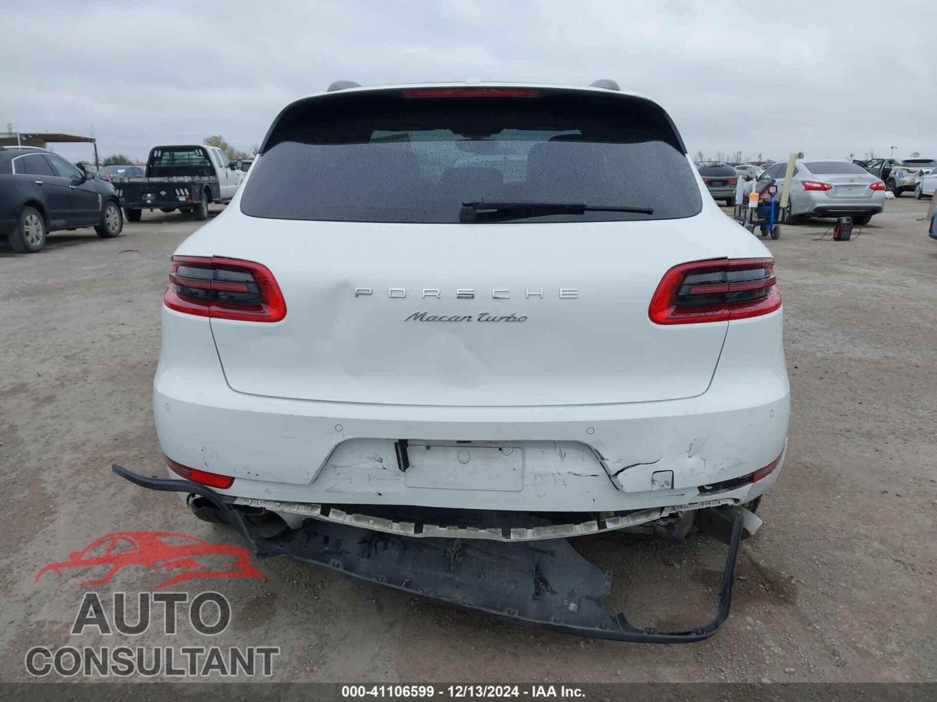 PORSCHE MACAN 2016 - WP1AF2A59GLB94592