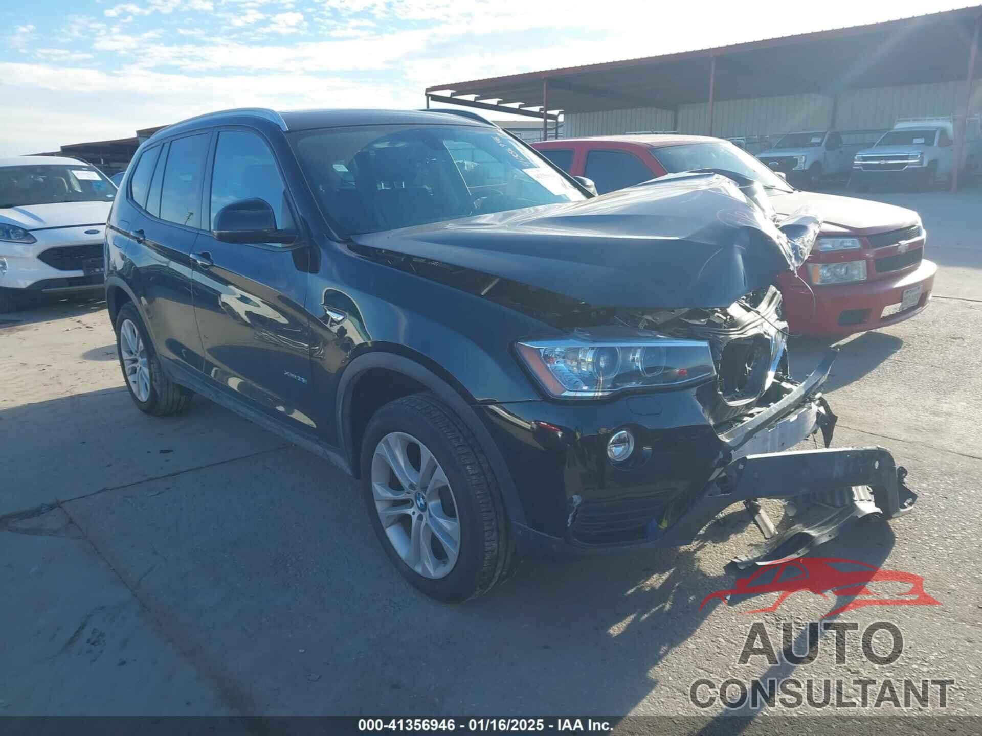 BMW X3 2017 - 5UXWX7C38H0W39497