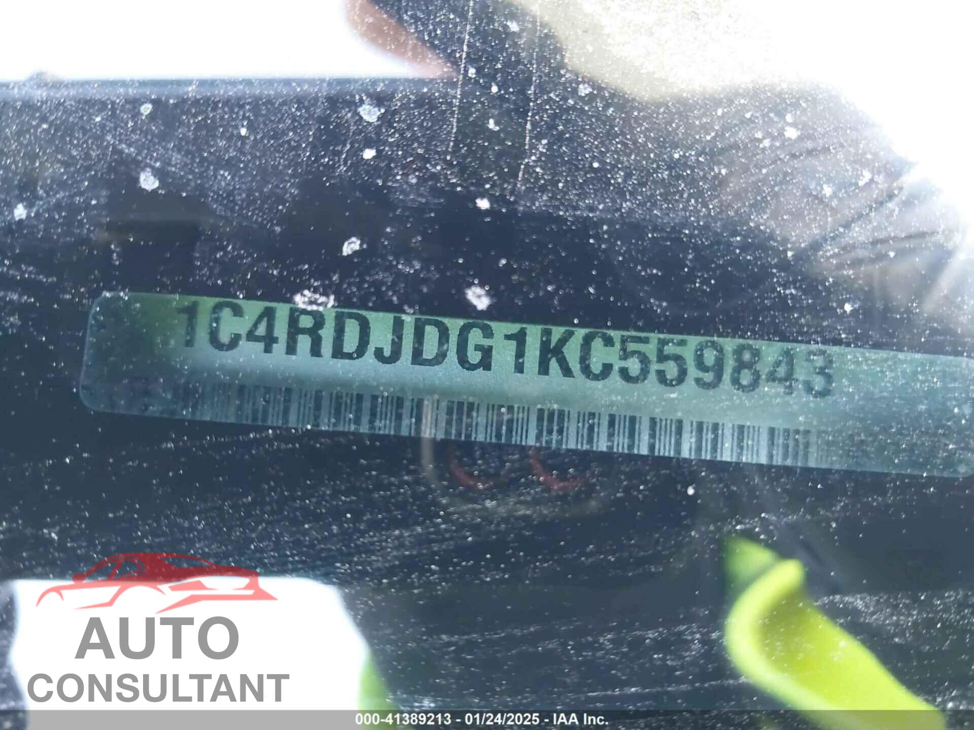DODGE DURANGO 2019 - 1C4RDJDG1KC559843