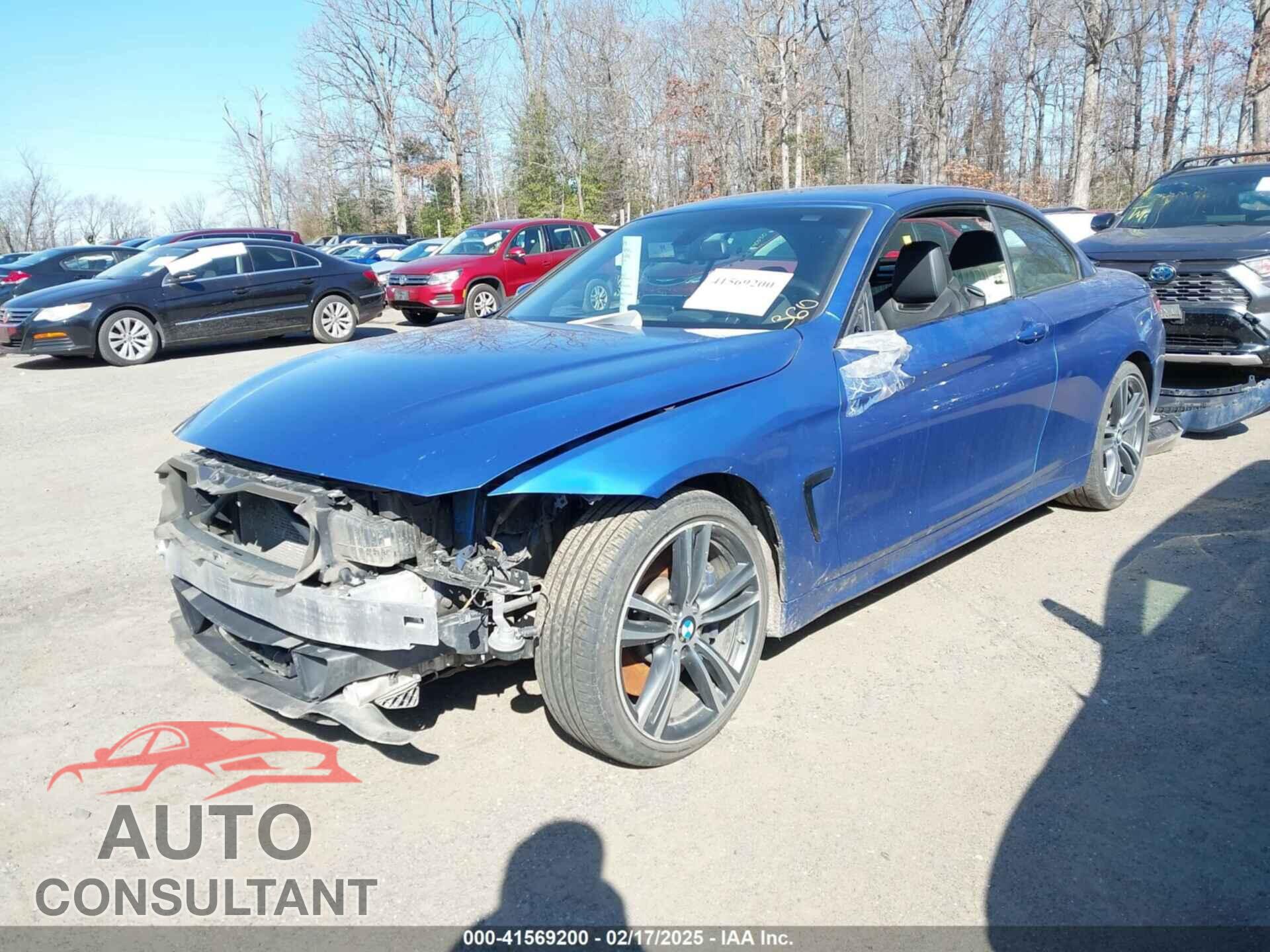 BMW 435I 2016 - WBA3T7C51G5A38418