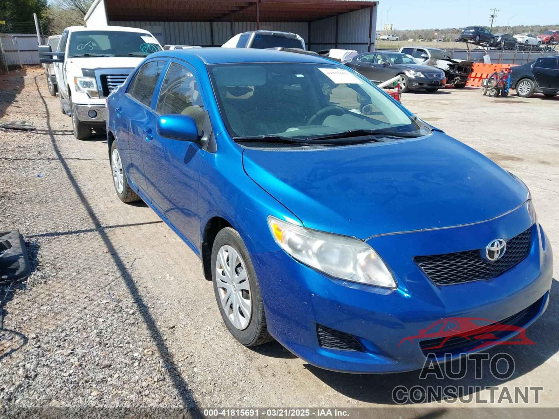 TOYOTA COROLLA 2010 - 2T1BU4EE5AC374801