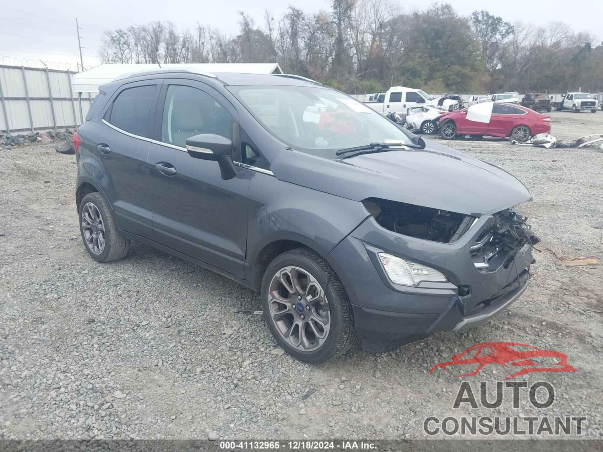 FORD ECOSPORT 2021 - MAJ3S2KE5MC443718