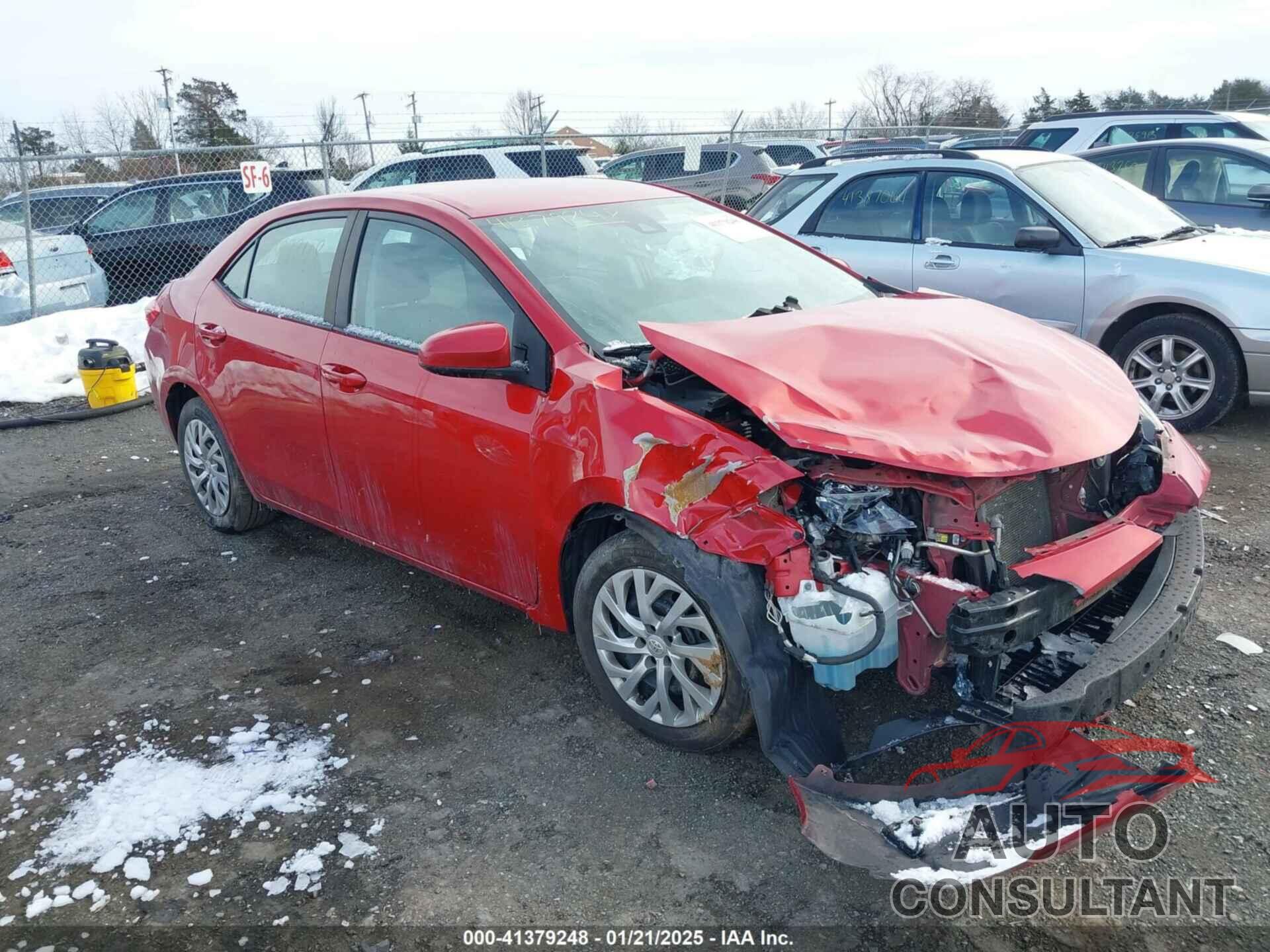 TOYOTA COROLLA 2018 - 2T1BURHE7JC089848