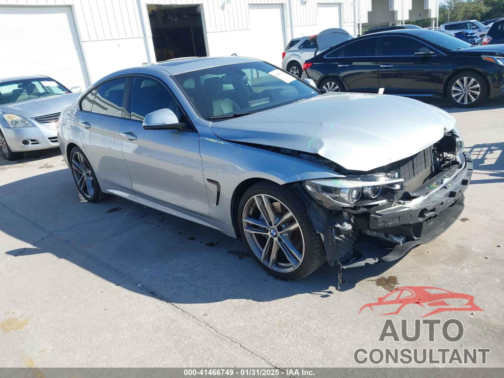 BMW 430I GRAN COUPE 2019 - WBA4J1C58KBM17396