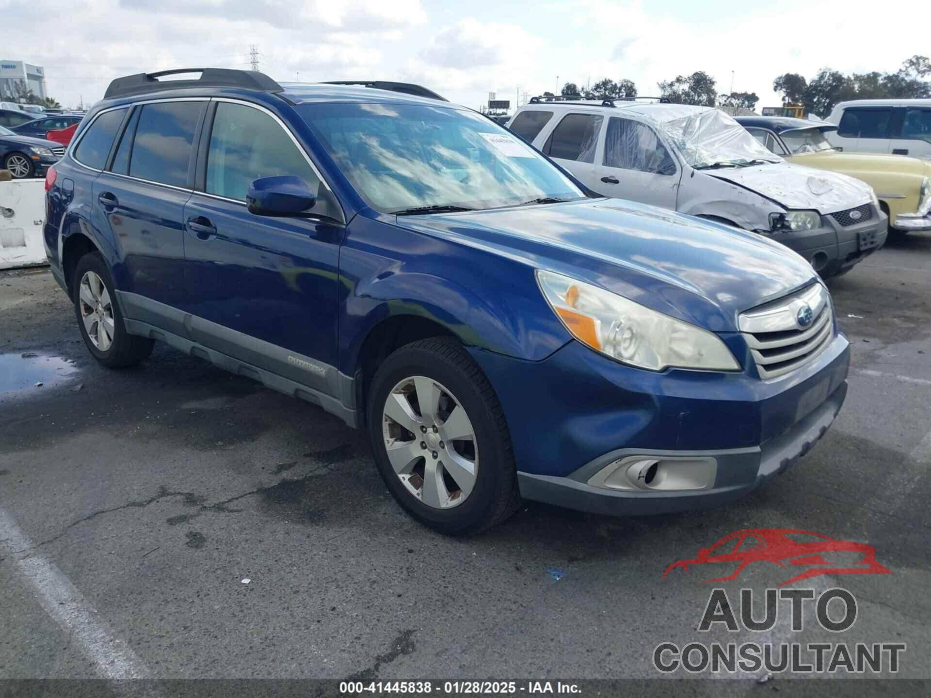 SUBARU OUTBACK 2010 - 4S4BRBGC7A3368651