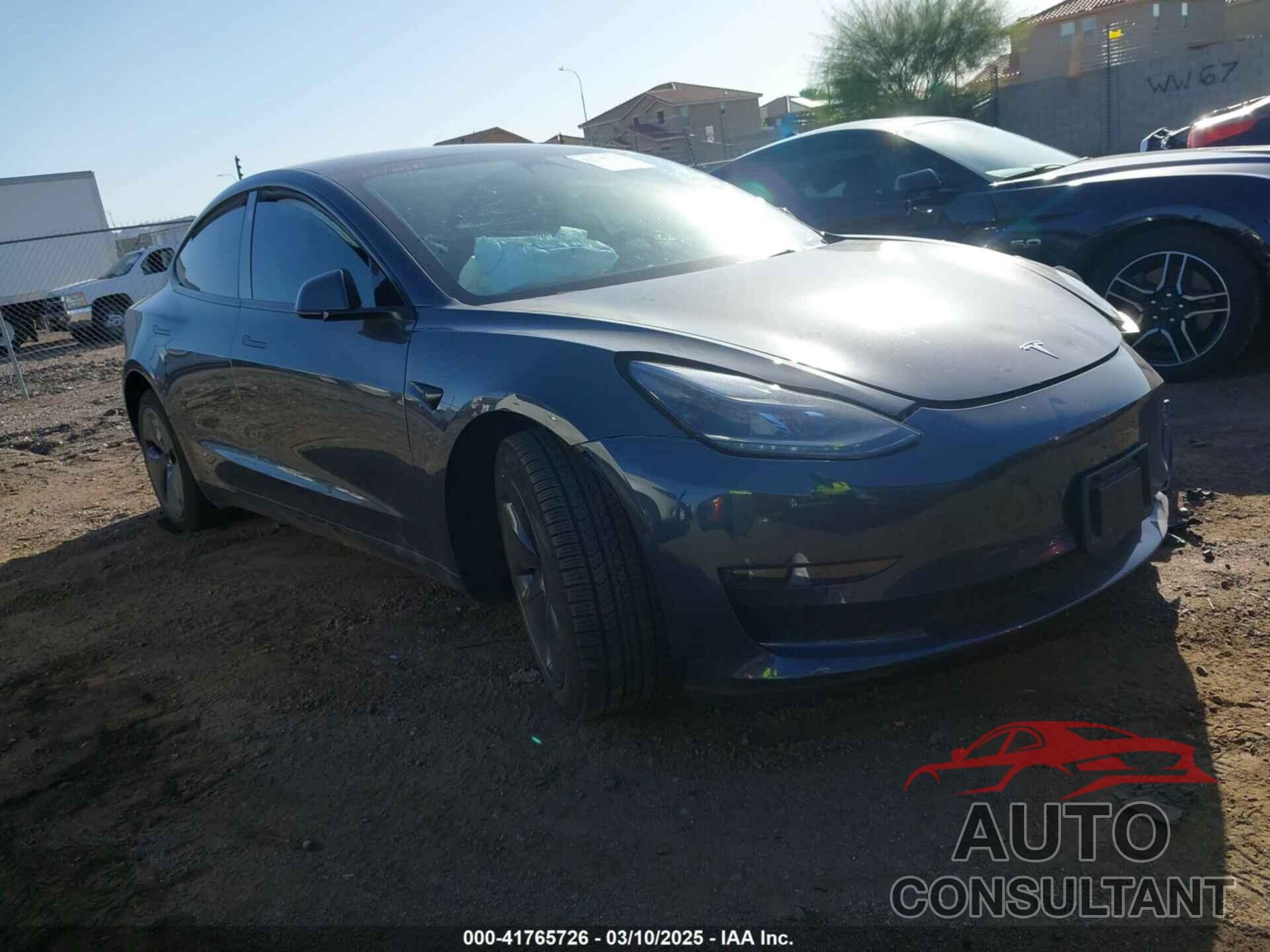 TESLA MODEL 3 2022 - 5YJ3E1EA0NF376180