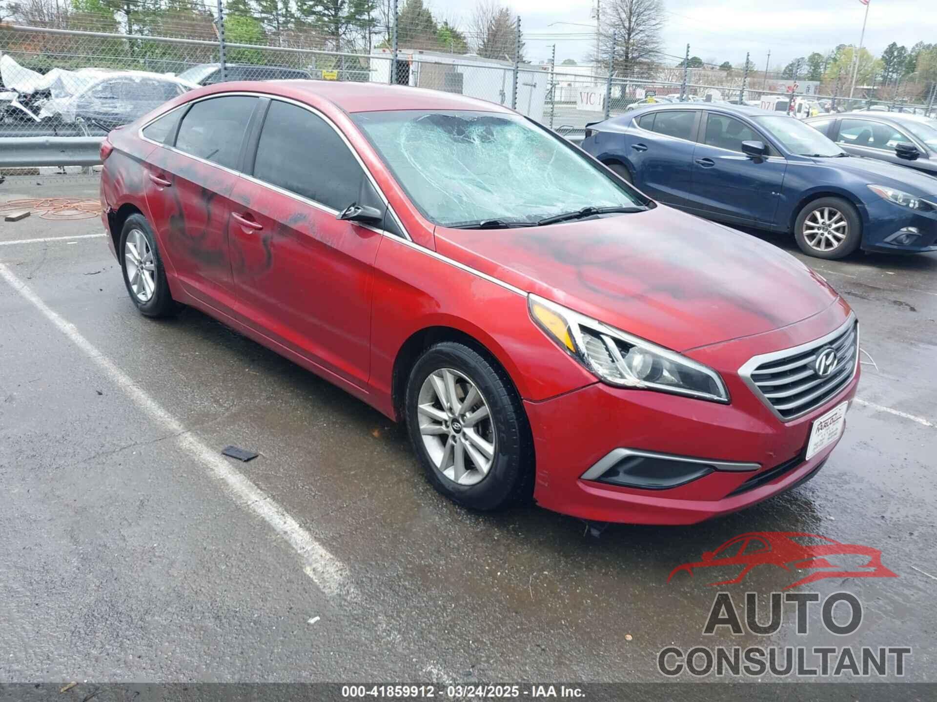 HYUNDAI SONATA 2016 - 5NPE24AFXGH262518