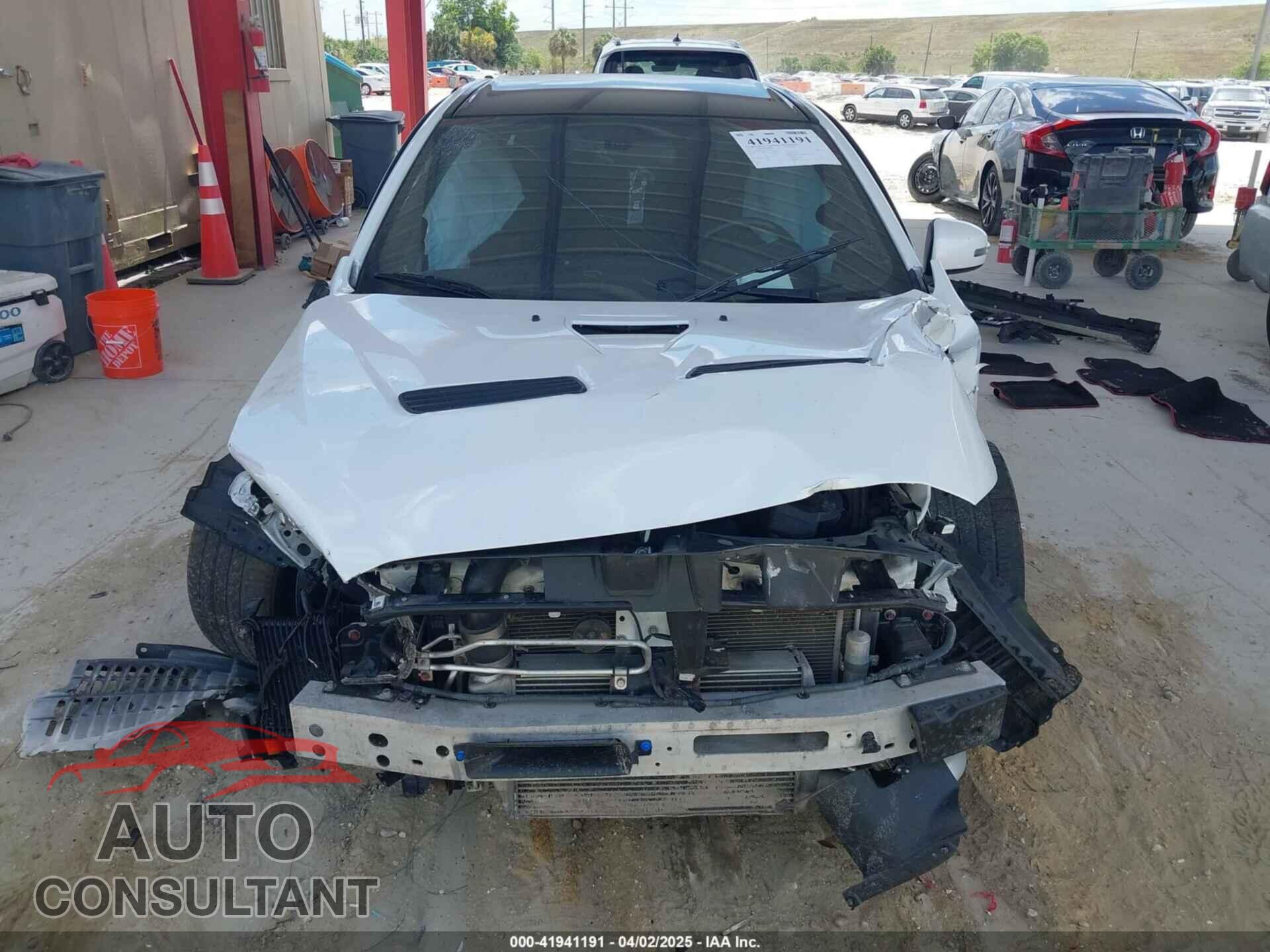 MITSUBISHI LANCER EVOLUTION 2015 - JA32W7FVXFU027564