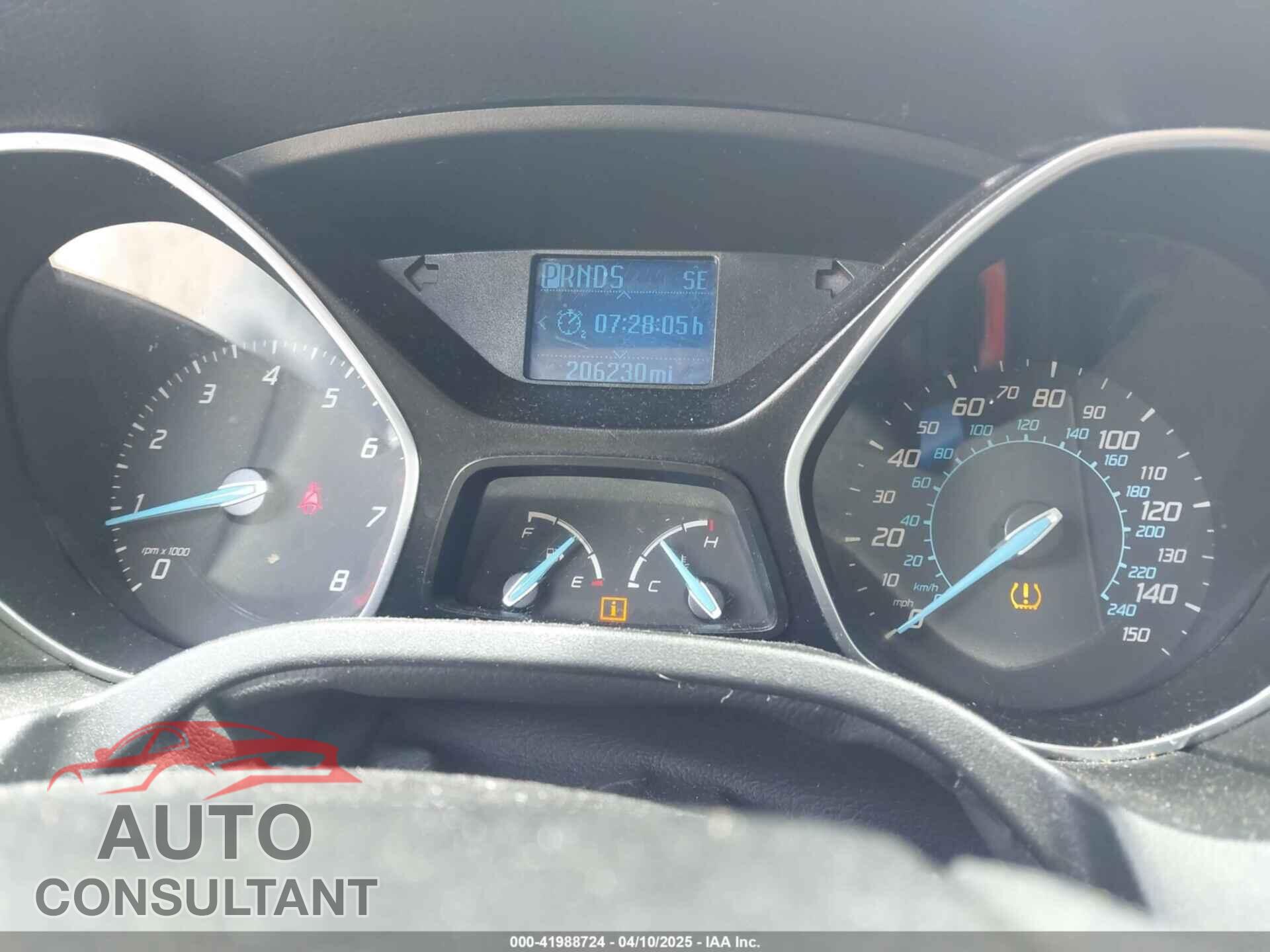 FORD FOCUS 2012 - 1FAHP3K24CL241681