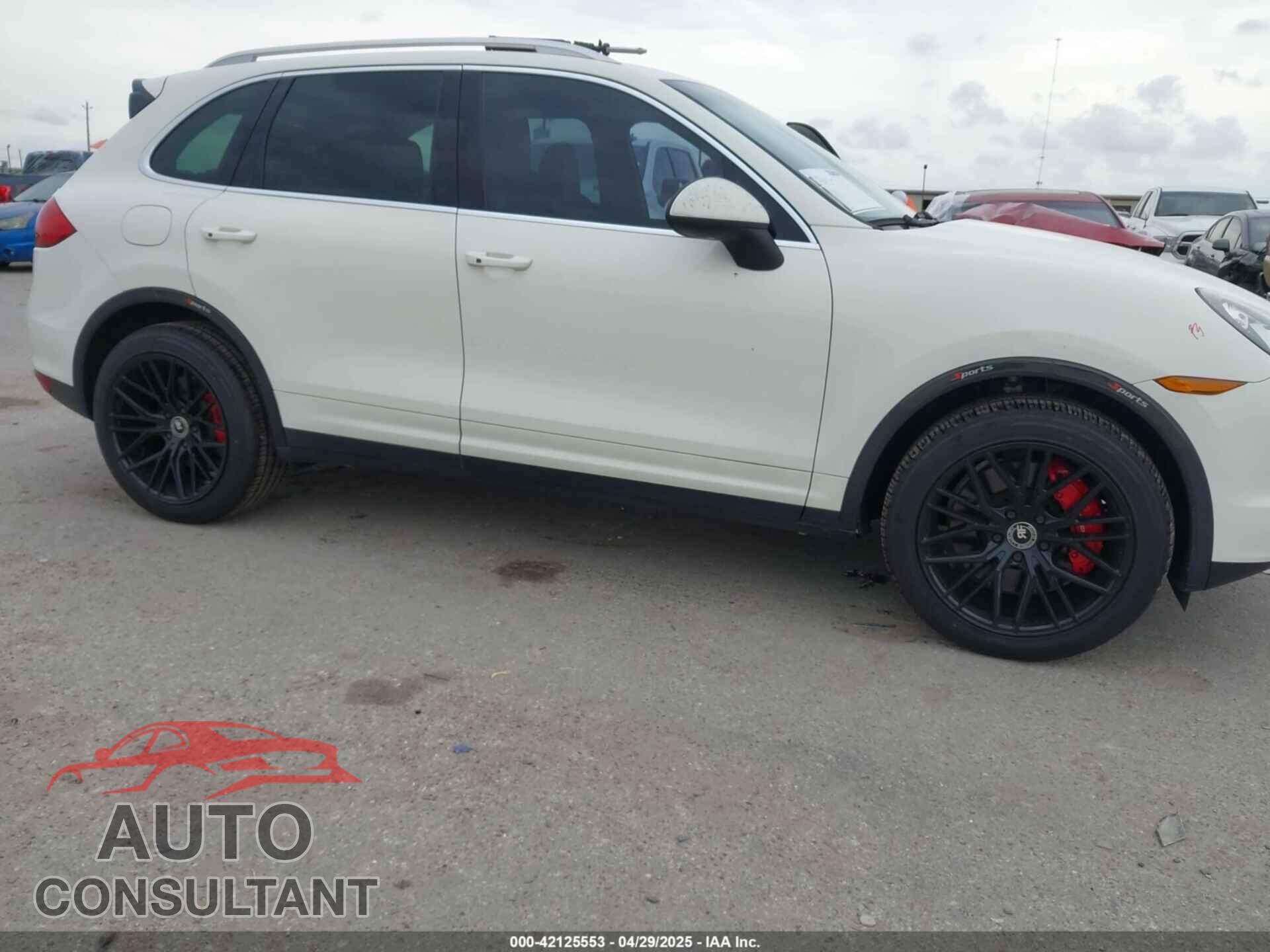 PORSCHE CAYENNE 2012 - WP1AC2A22CLA81995