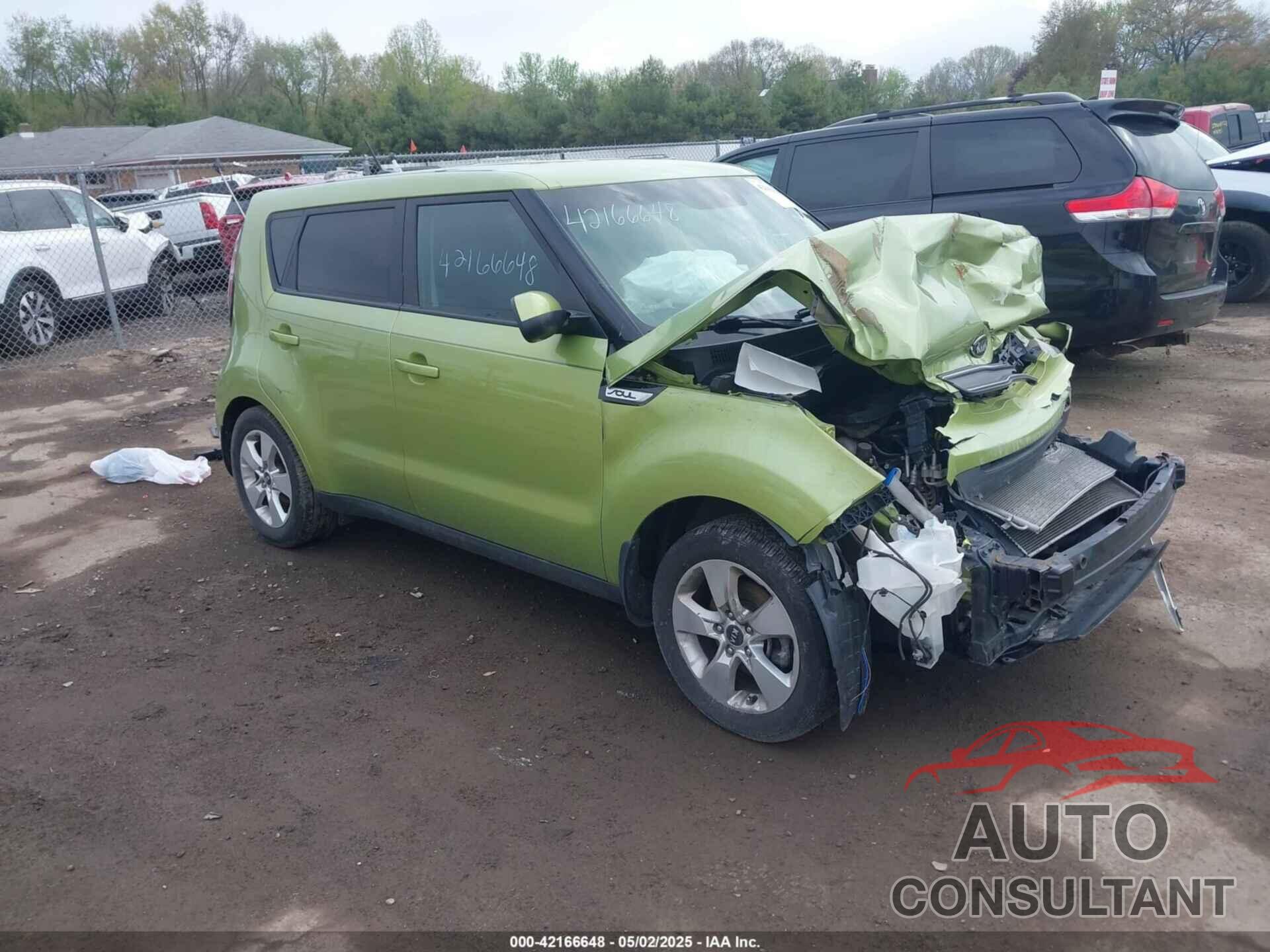 KIA SOUL 2017 - KNDJN2A22H7887542
