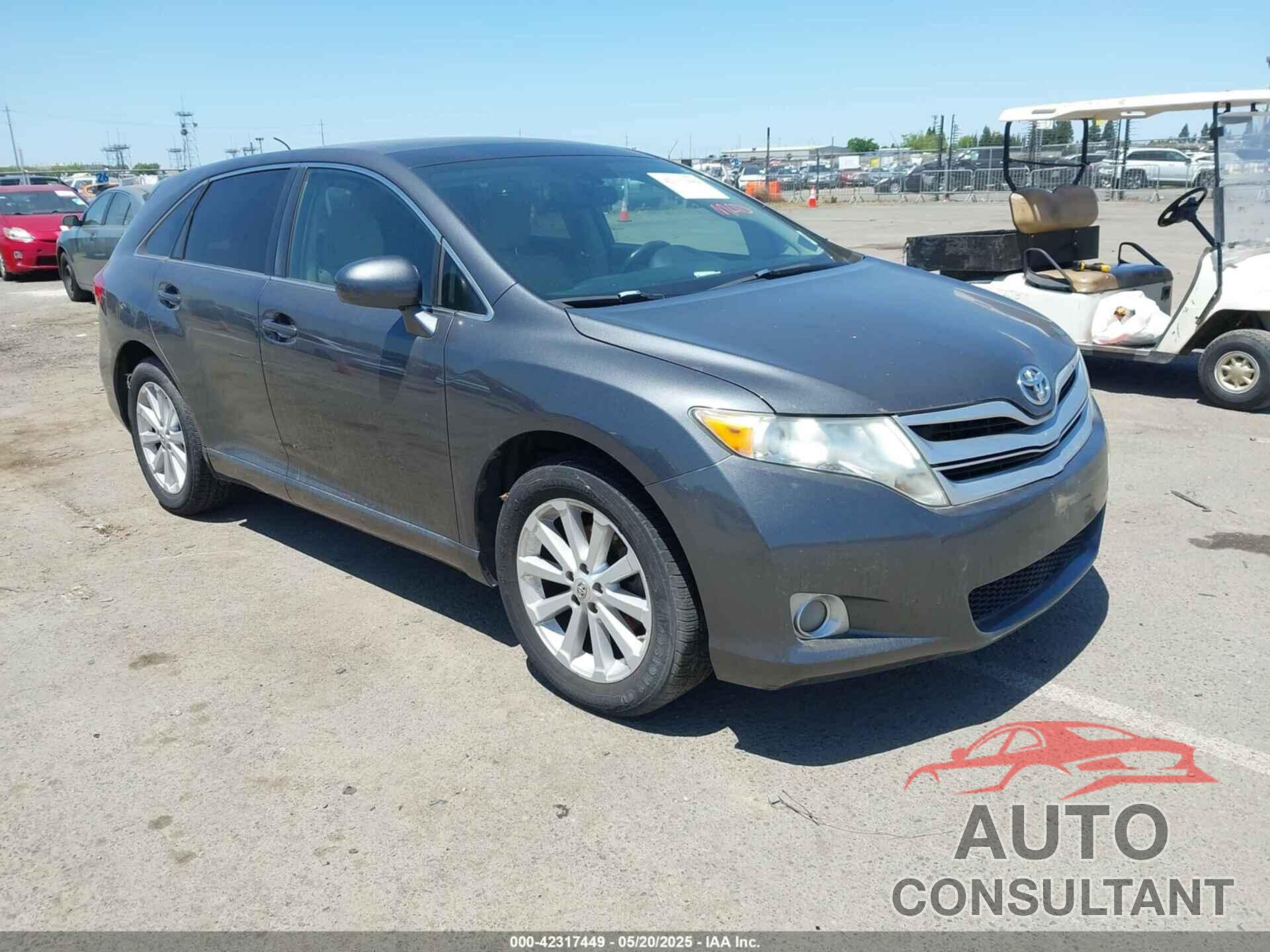 TOYOTA VENZA 2011 - 4T3ZA3BB6BU054227