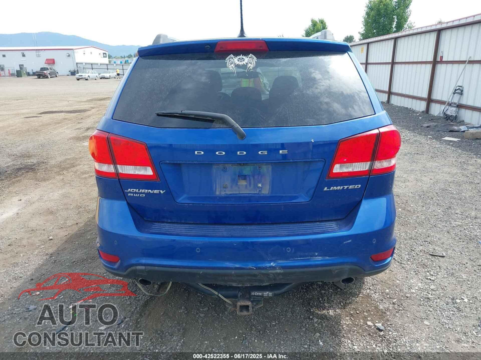 DODGE JOURNEY 2015 - 3C4PDDDG8FT549278