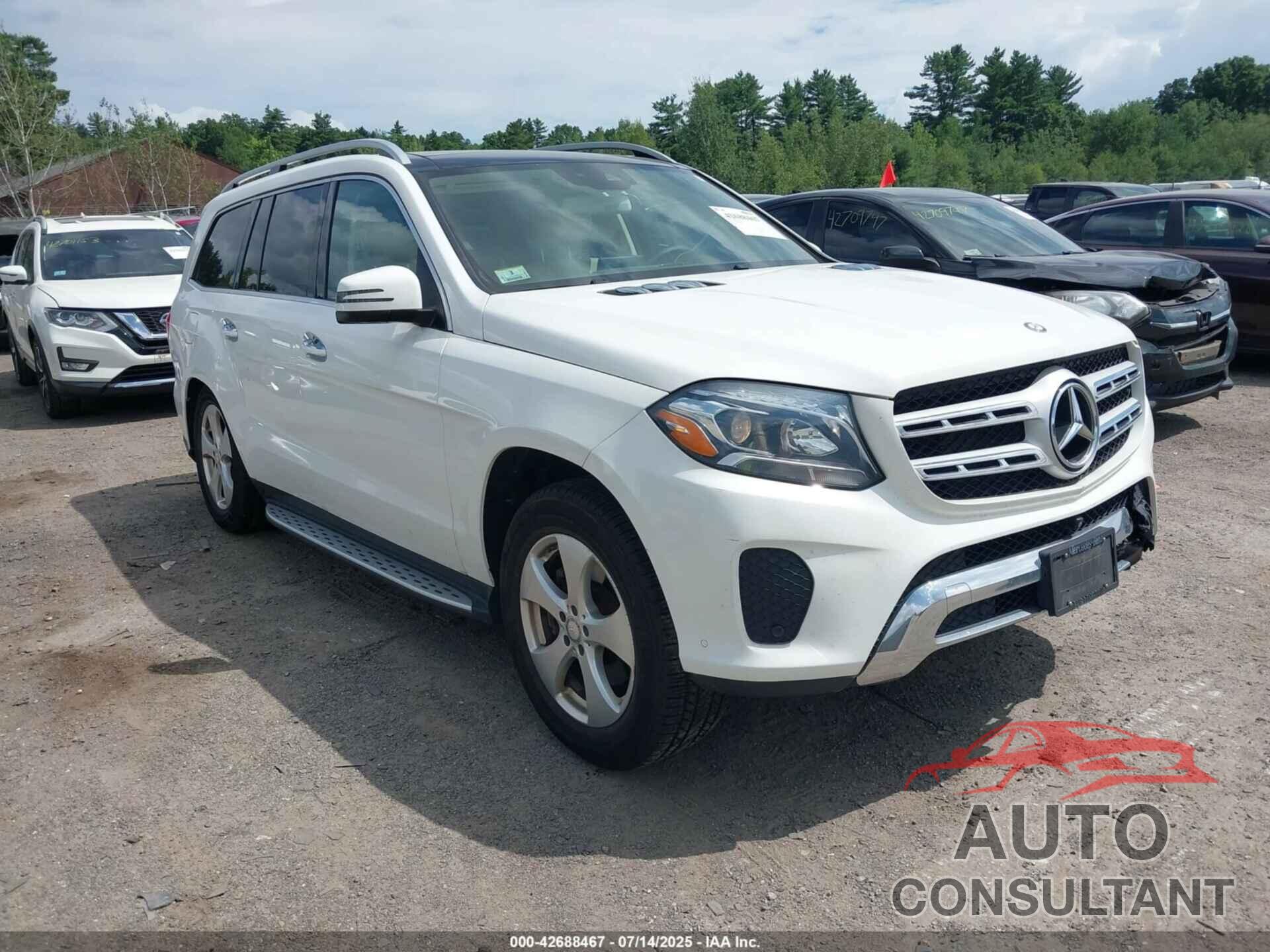 MERCEDES-BENZ GLS 450 2017 - 4JGDF6EEXHA826489