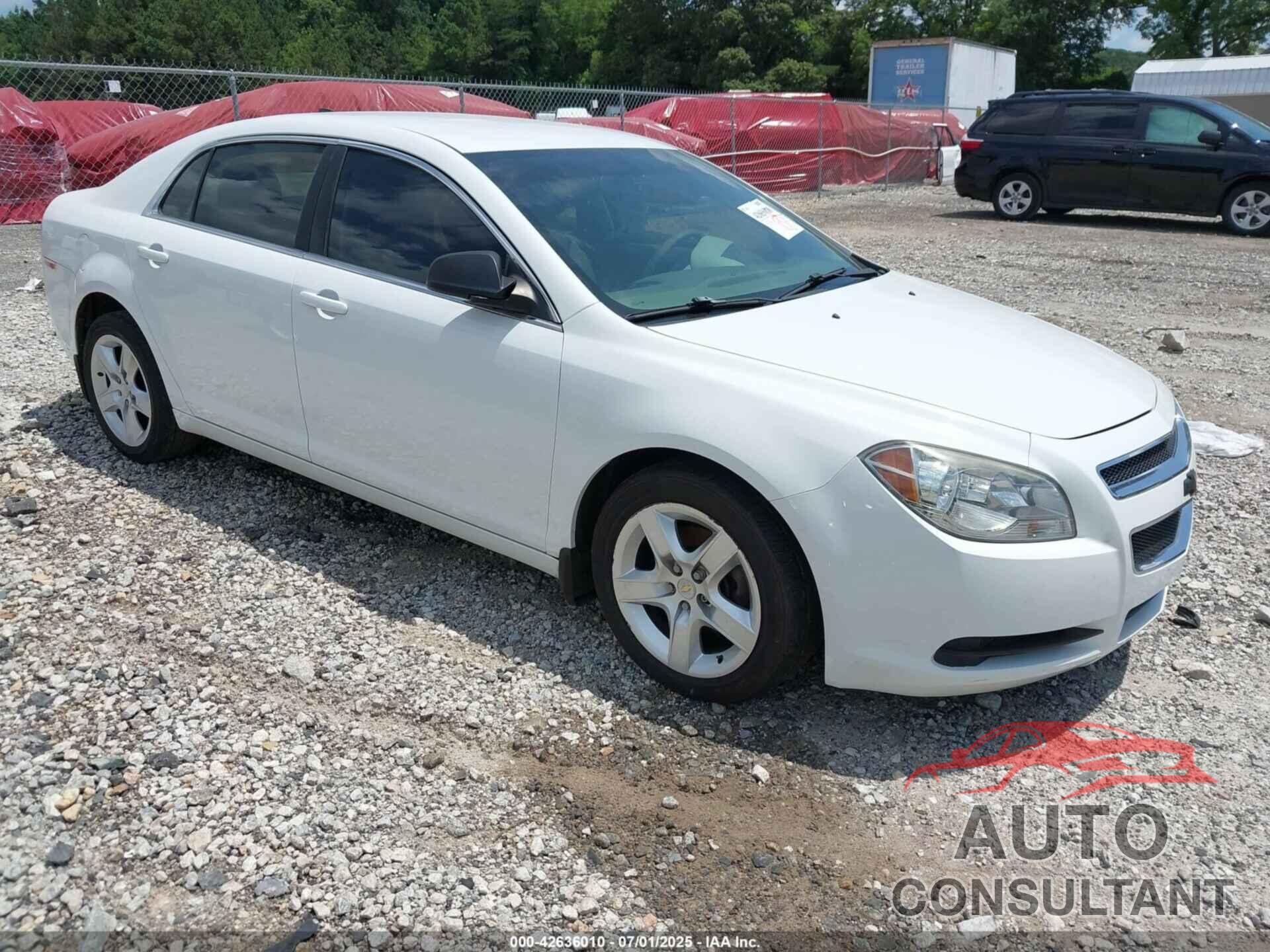 CHEVROLET MALIBU 2012 - 1G1ZB5E04CF162022