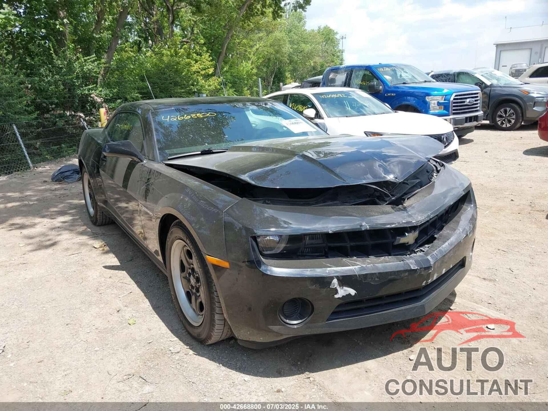 CHEVROLET CAMARO 2012 - 2G1FA1E35C9212489