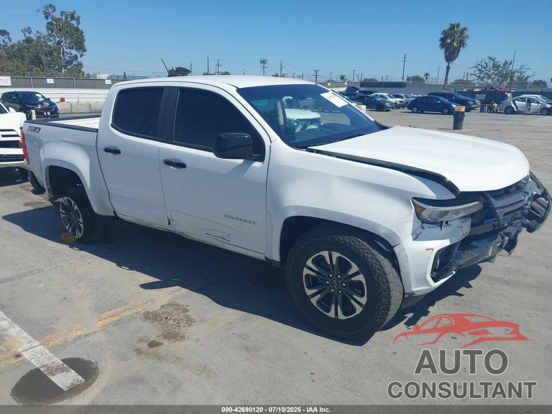 CHEVROLET COLORADO 2021 - 1GCGTDEN2M1281168