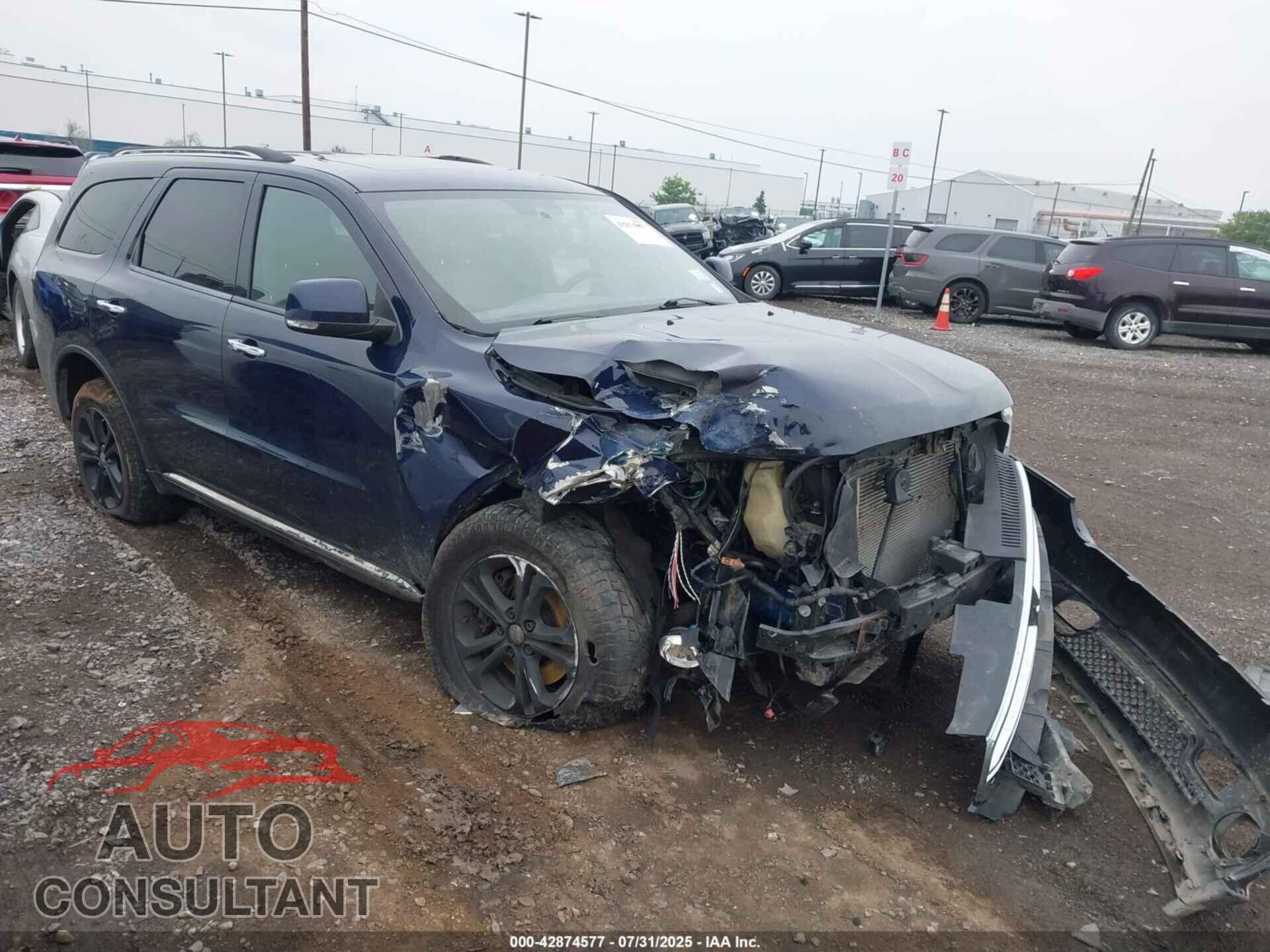 DODGE DURANGO 2013 - 1C4SDJDTXDC540791