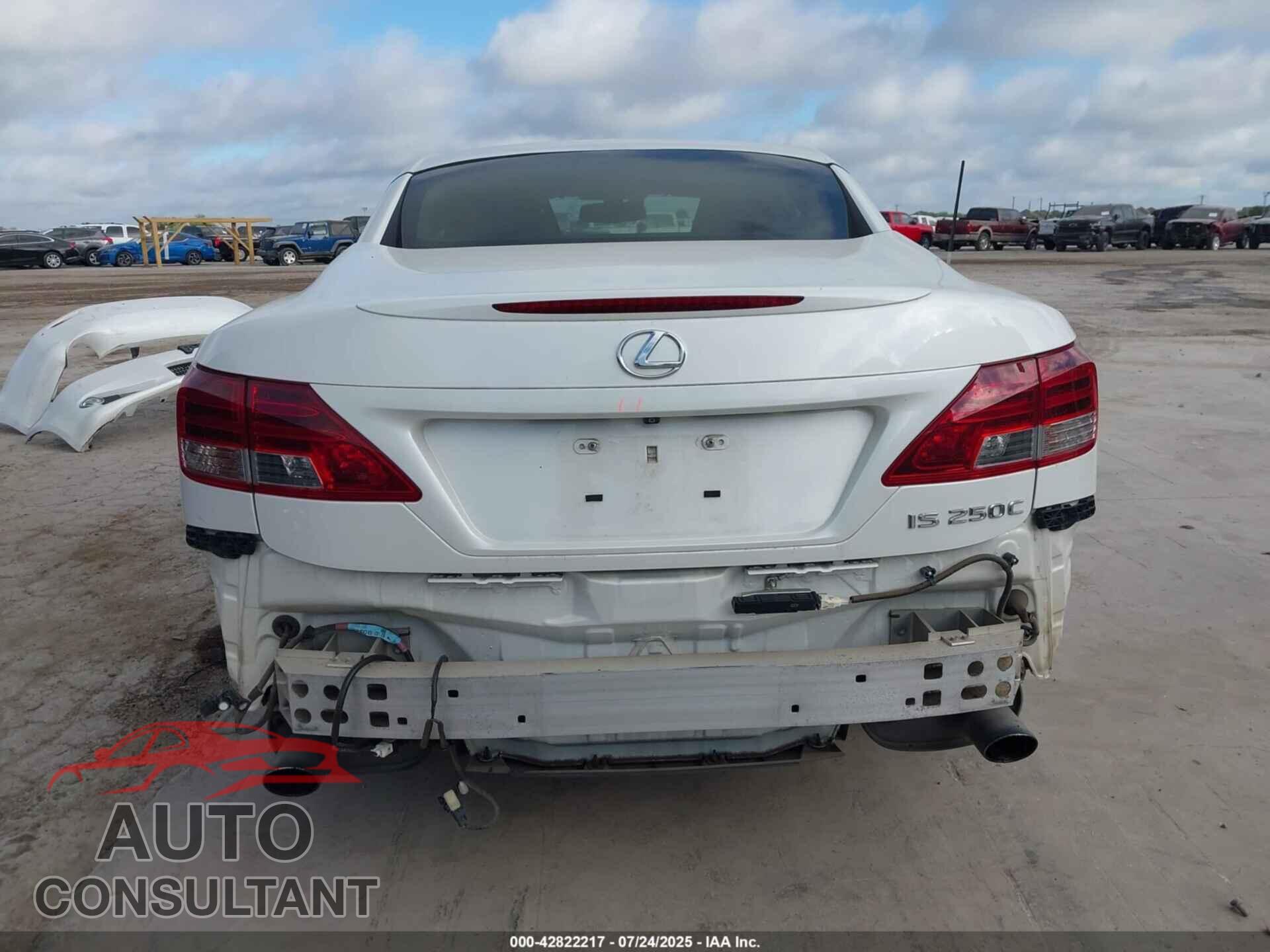 LEXUS IS 250C 2014 - JTHFF2C26E2531246