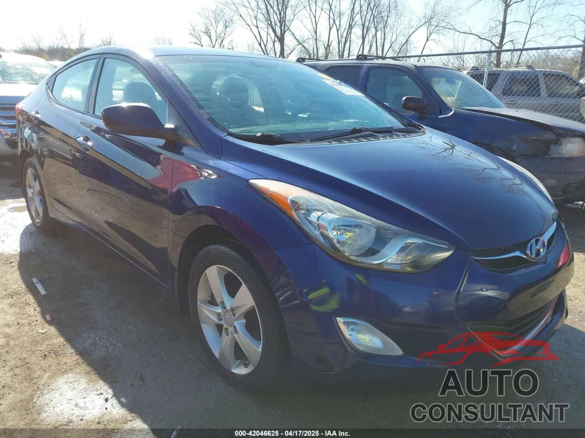 HYUNDAI ELANTRA 2012 - 5NPDH4AE6CH096834