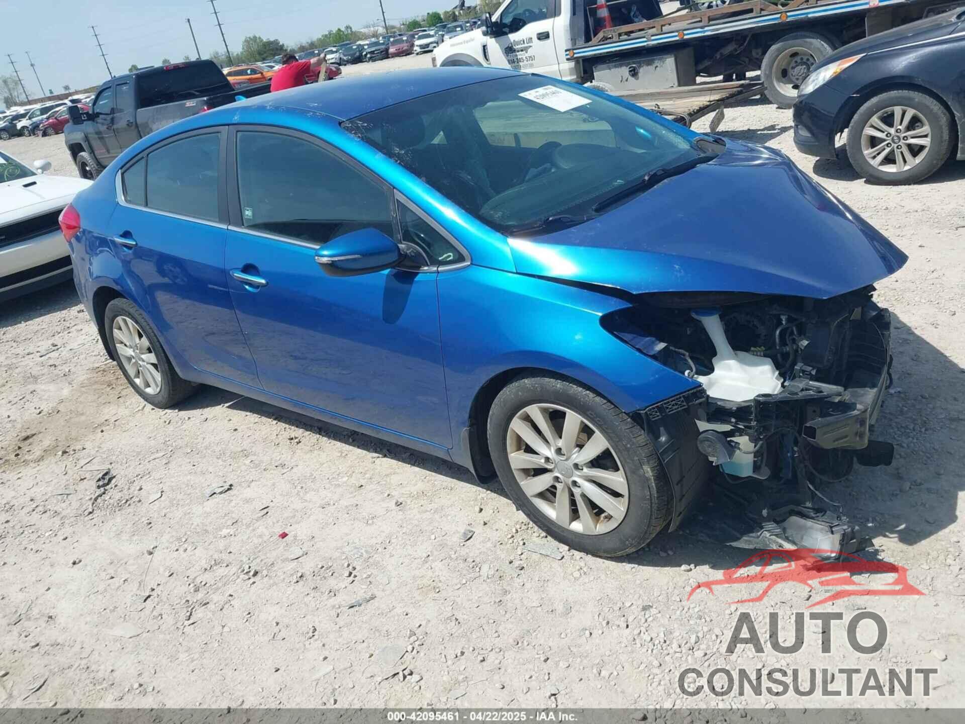 KIA FORTE 2014 - KNAFX4A8XE5095711