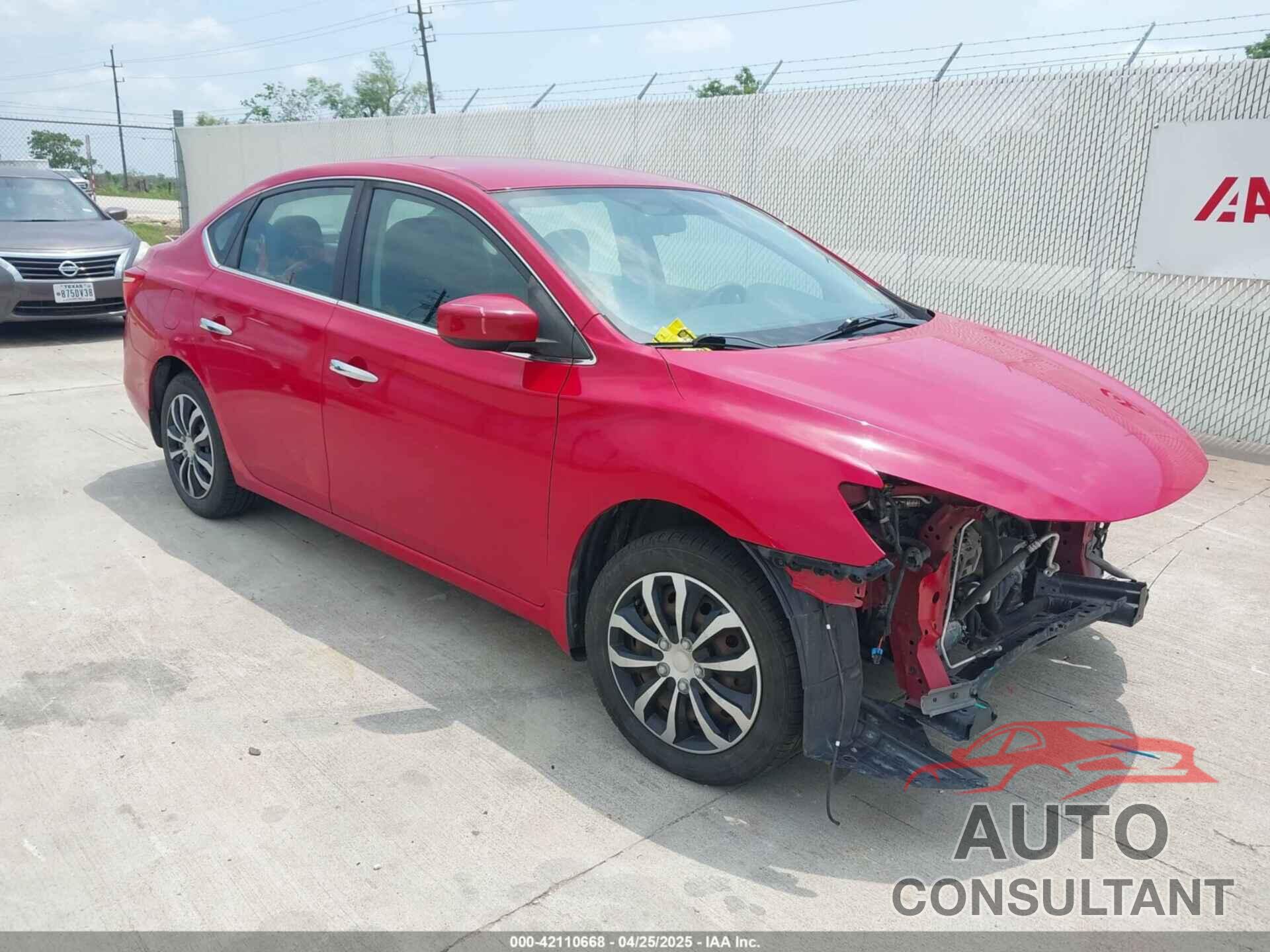 NISSAN SENTRA 2017 - 3N1AB7AP4HL713519