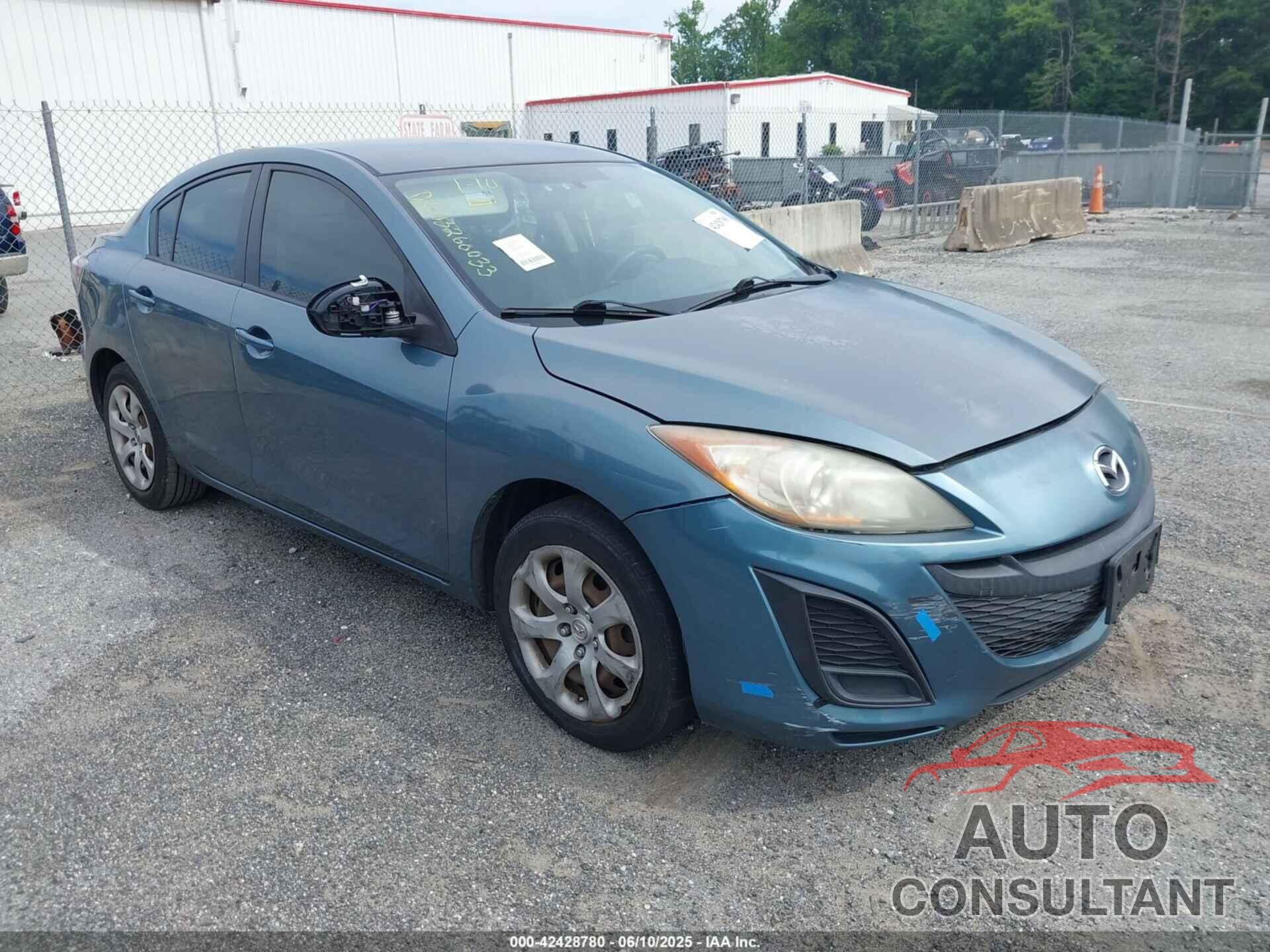 MAZDA MAZDA3 2011 - JM1BL1UG2B1371493