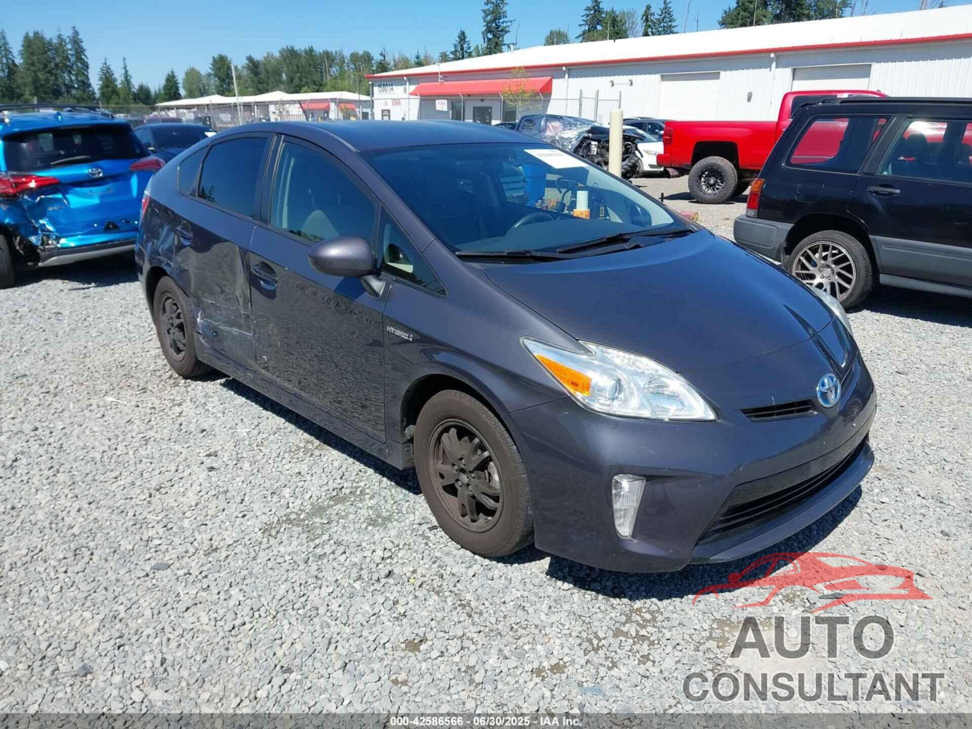 TOYOTA PRIUS 2013 - JTDKN3DU7D5665866