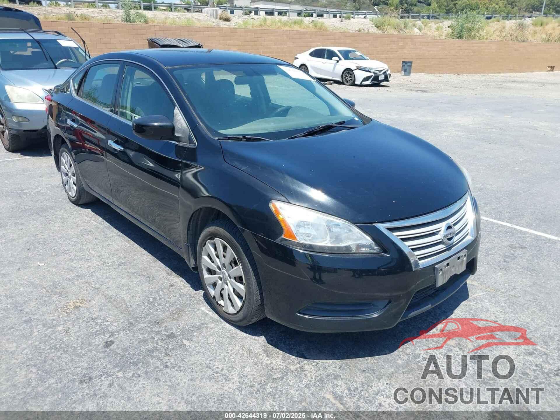 NISSAN SENTRA 2014 - 3N1AB7APXEL689254