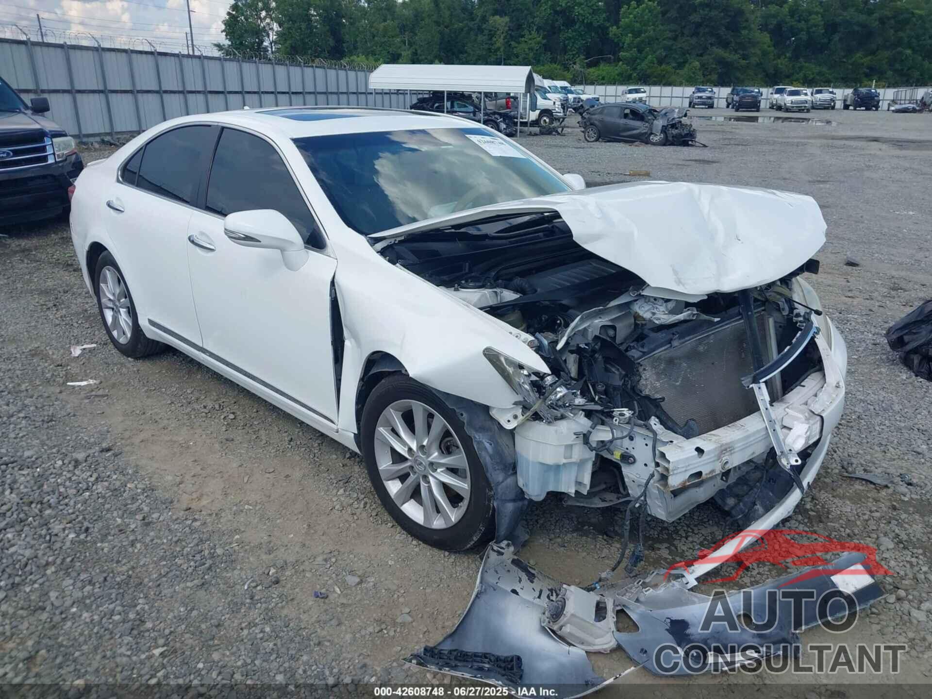 LEXUS ES 350 2011 - JTHBK1EG5B2423256