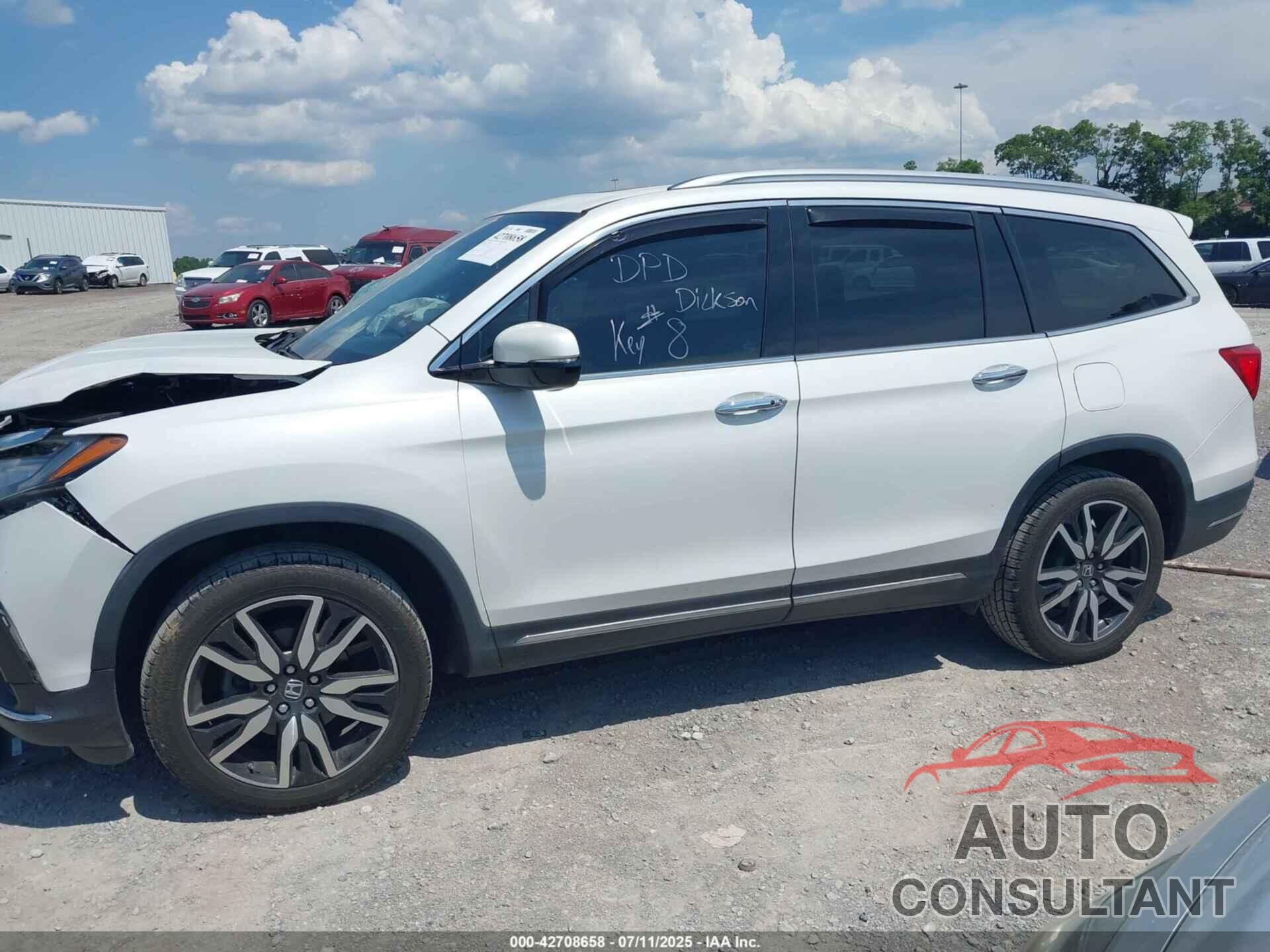 HONDA PILOT 2020 - 5FNYF6H98LB029727