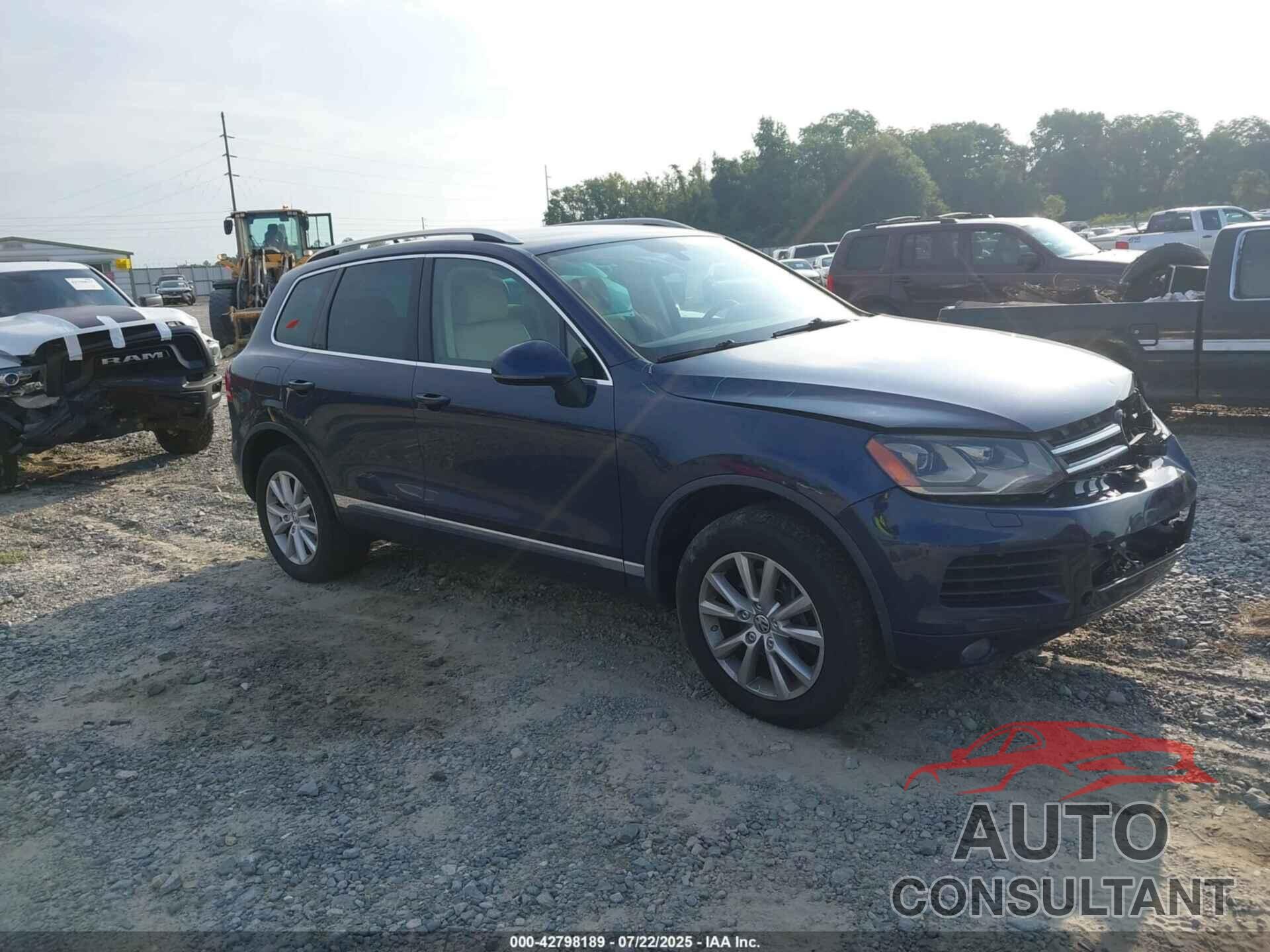 VOLKSWAGEN TOUAREG 2013 - WVGEF9BP7DD001241