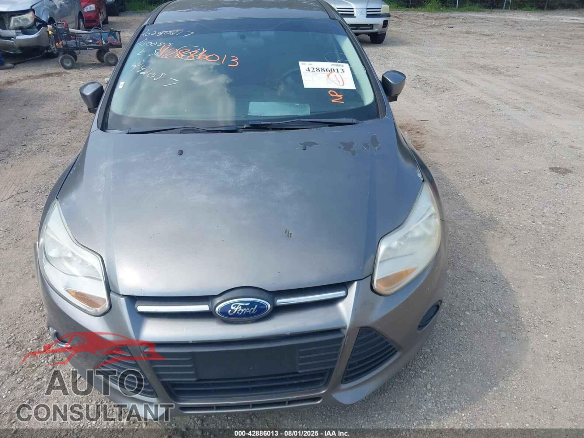 FORD FOCUS 2013 - 1FADP3F25DL242087