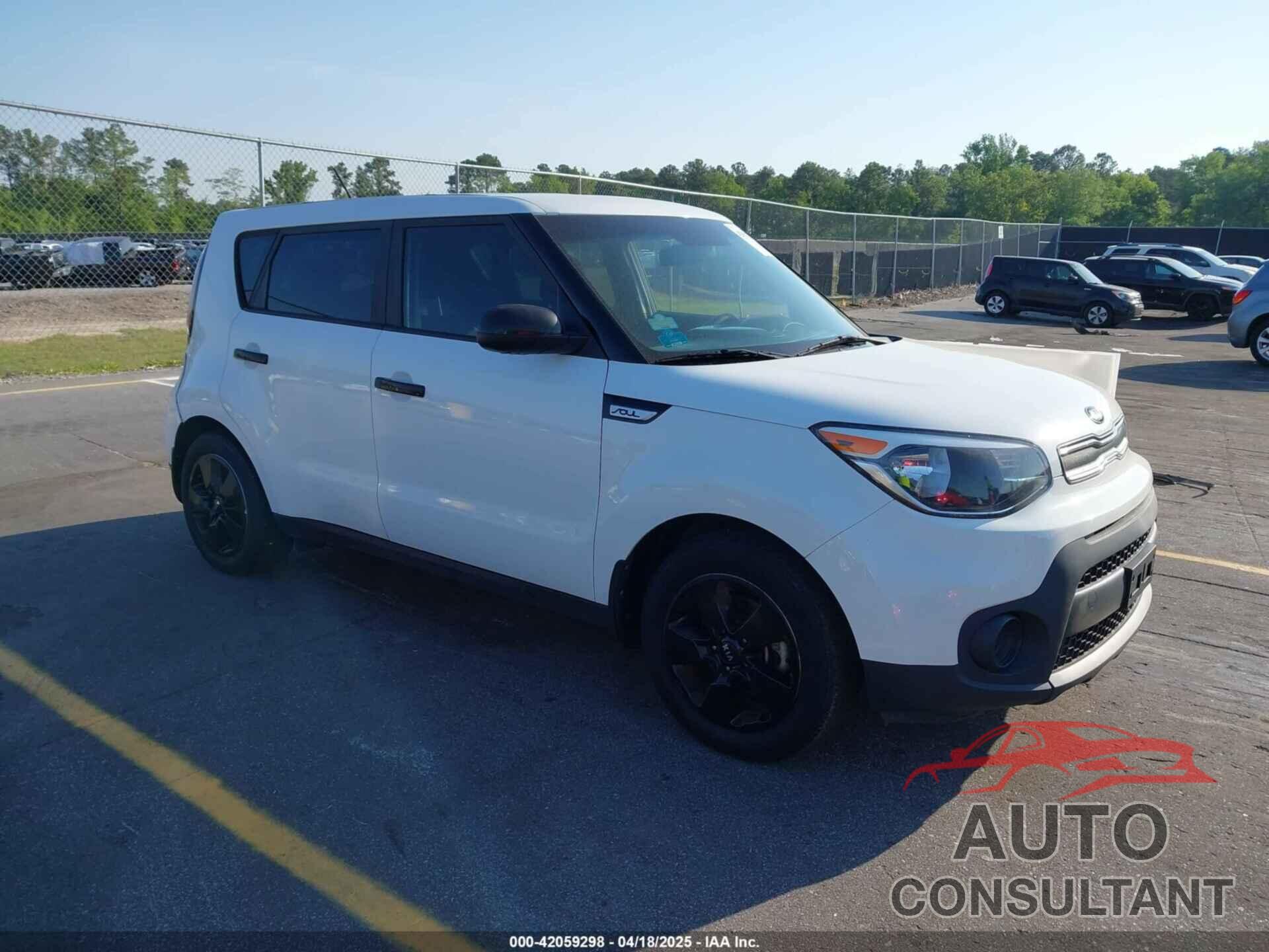 KIA SOUL 2018 - KNDJN2A27J7907595