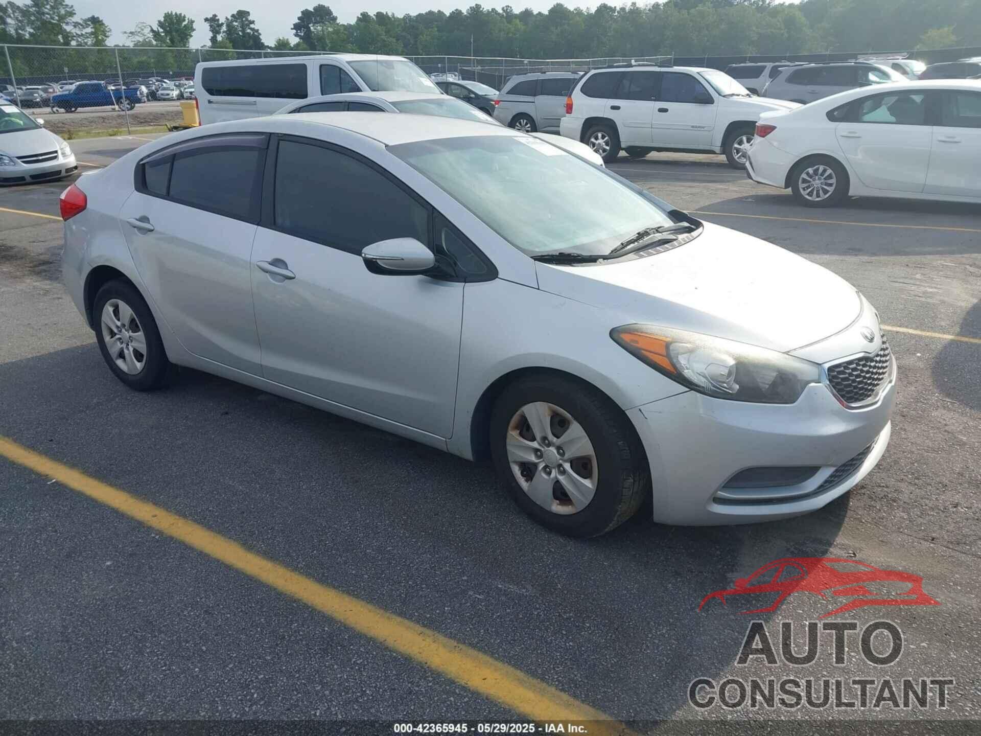 KIA FORTE 2015 - KNAFX4A67F5370547
