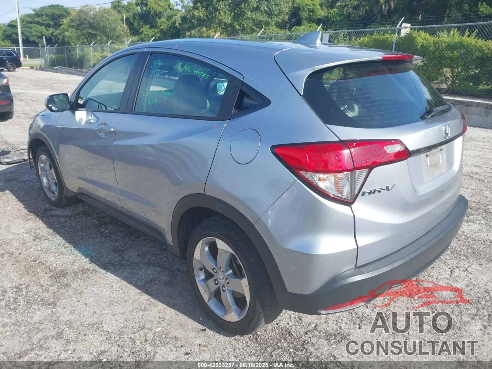 HONDA HR-V 2021 - 3CZRU5H38MM711014